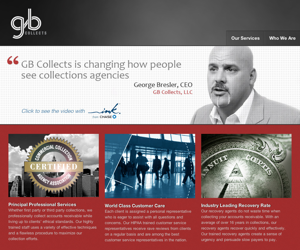 Collection agency client