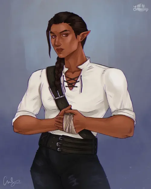 Hella from Hell & High illustration by artbysmashley