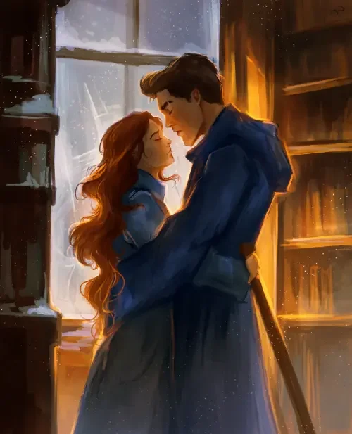 Aspen and Malachi from Guard & Guise illustration by shayndl_art