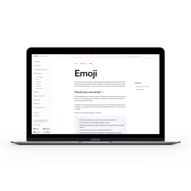 Emoji Guidelines