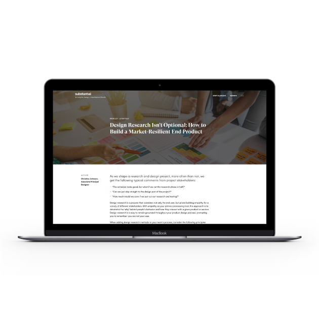Design Research Isn't Optional