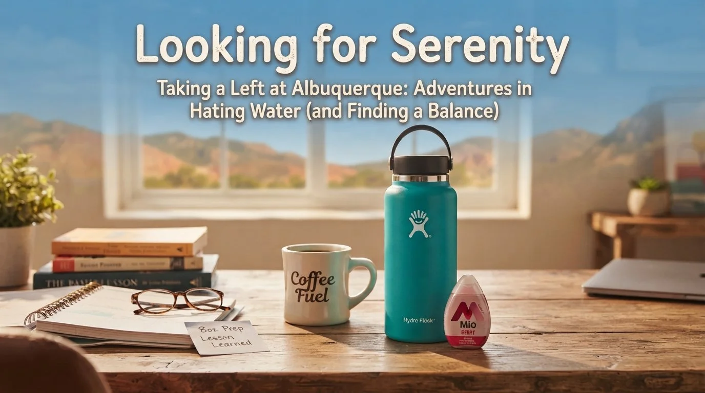 Taking a Left at Albuquerque: Adventures in Hating Water (and Finding a Balance)