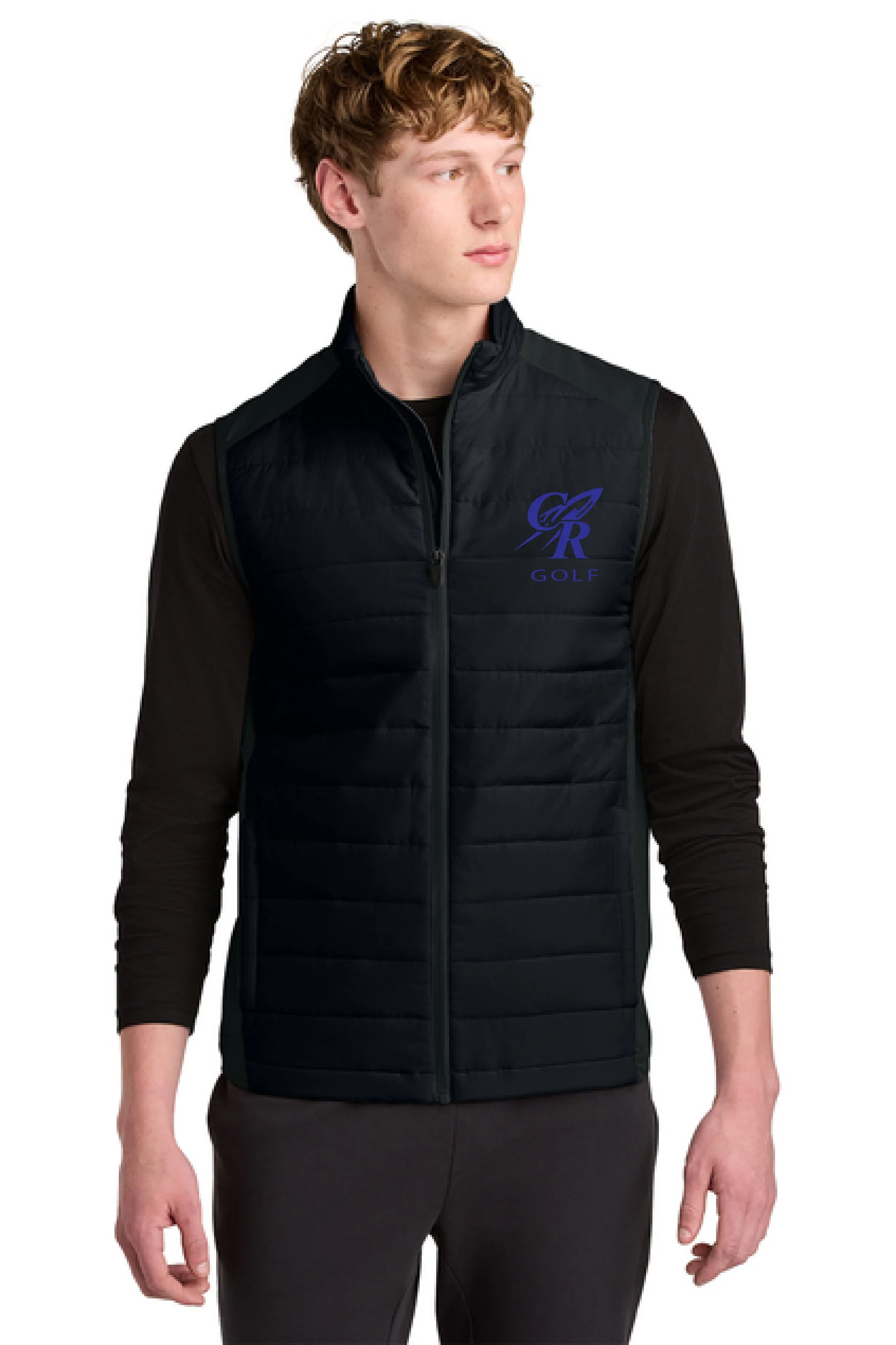 chs golf hybrid vest black.jpg