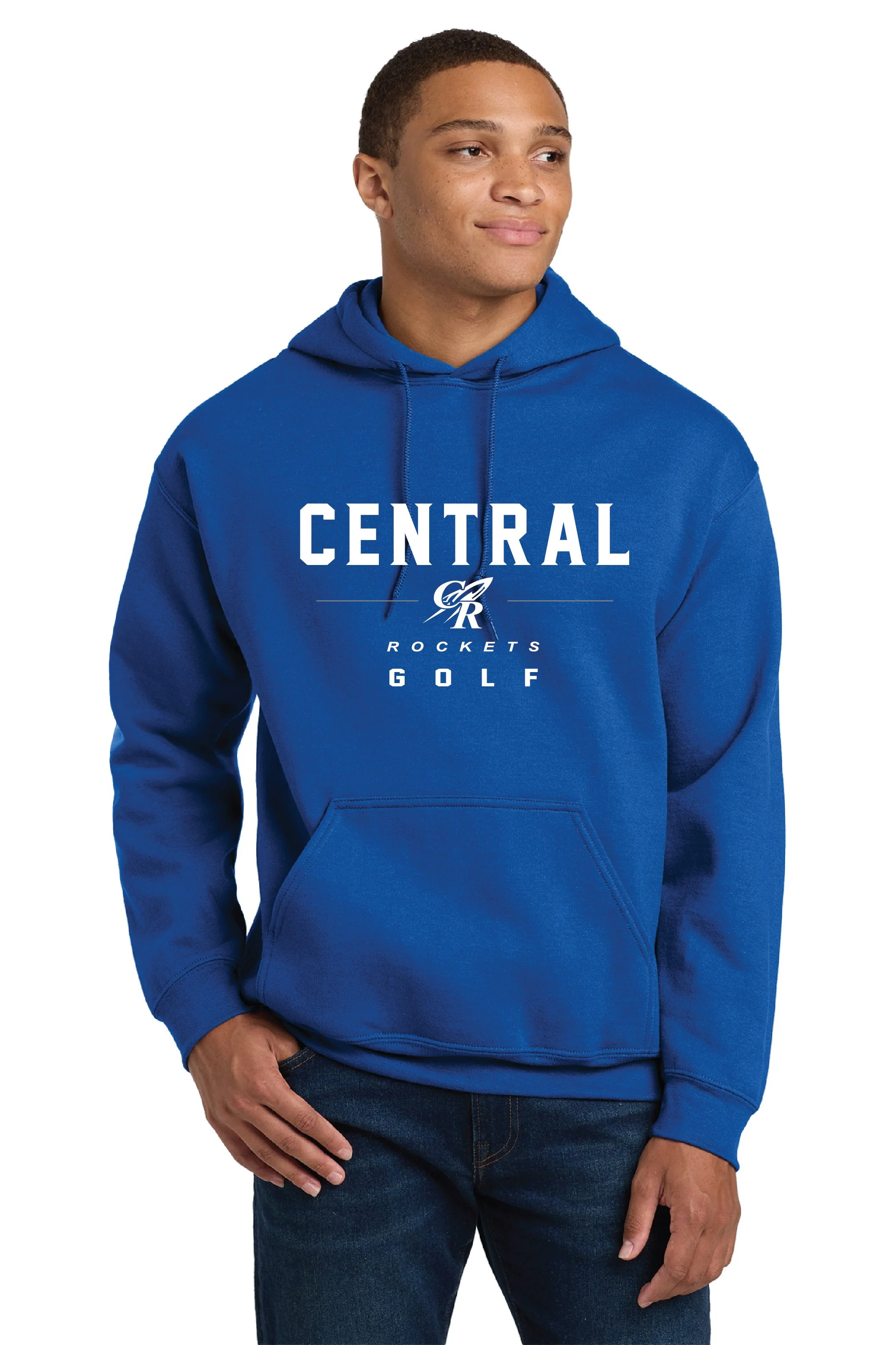CHS Golf Hooded Sweatshirt - Royal