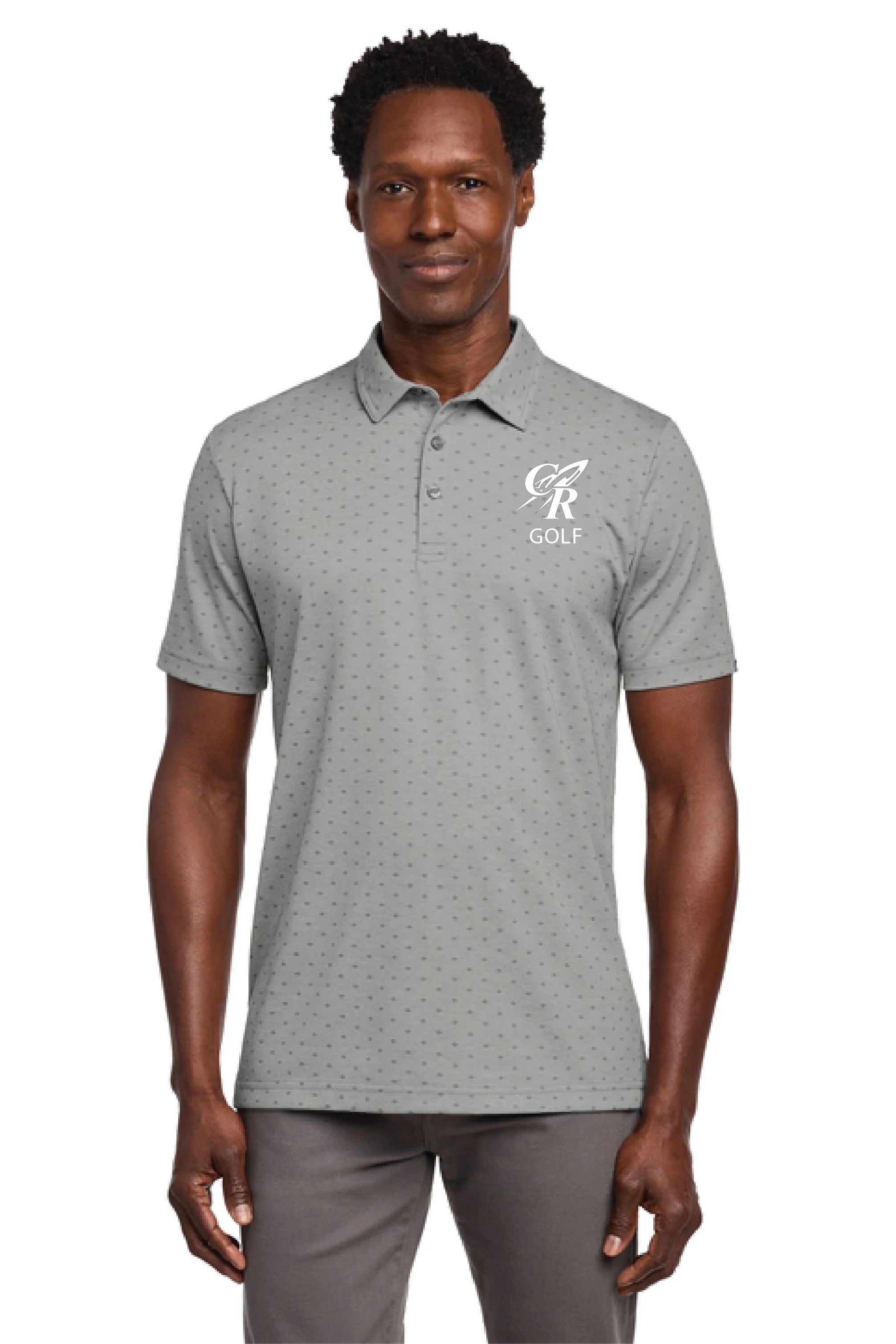 CHS Golf Travis Mathew Gray Polo