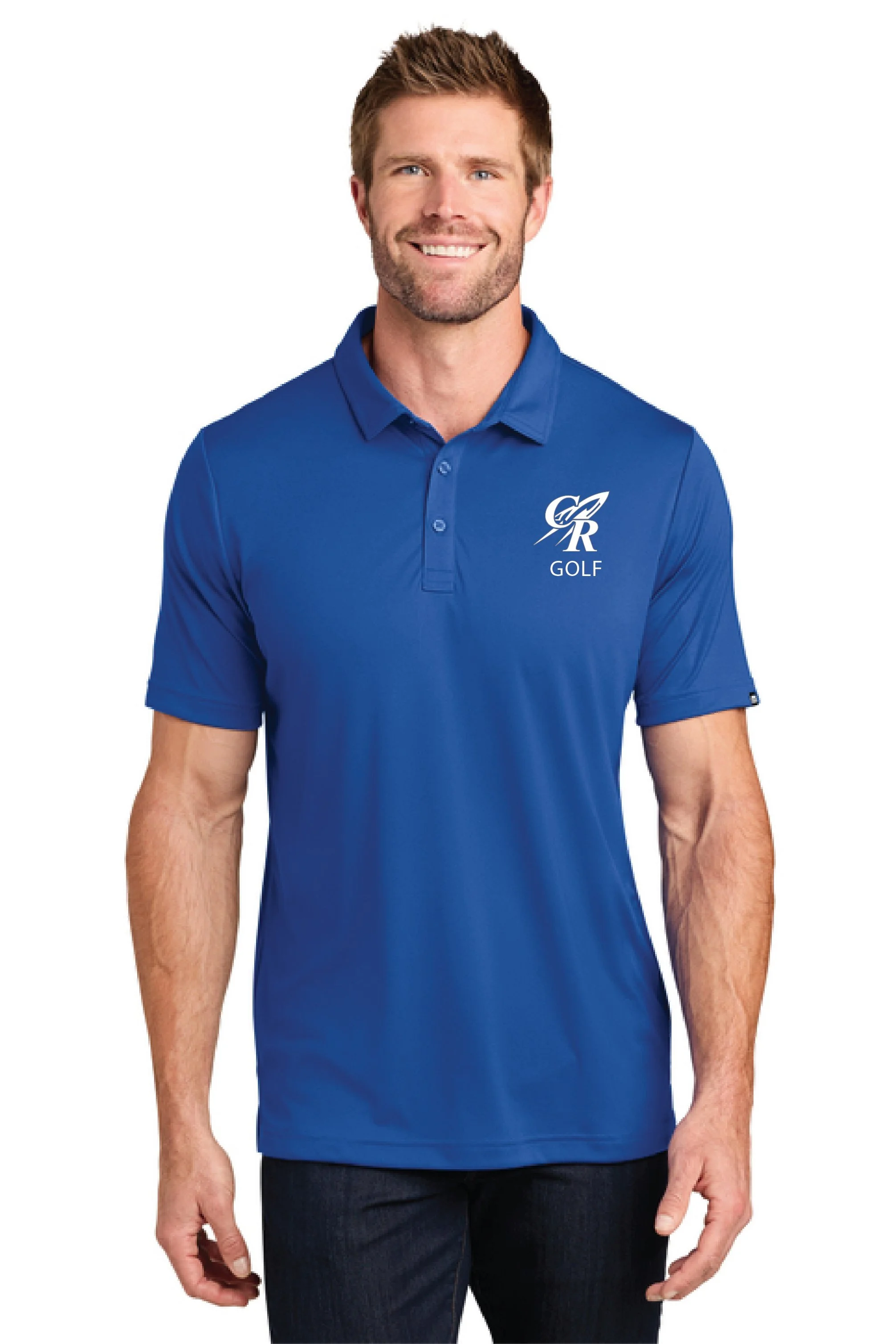 CHS Golf Travis Mathew Royal Polo