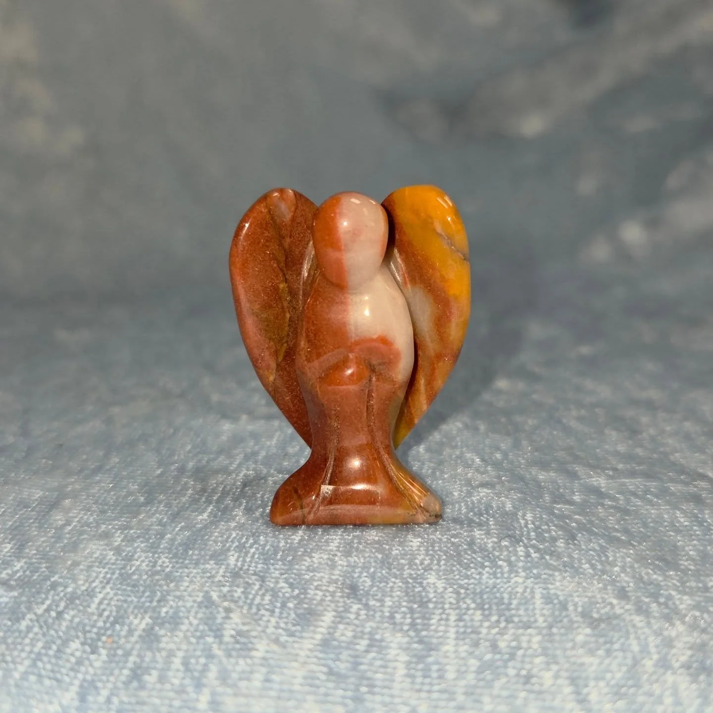 ❤💛𝐌𝐎𝐎𝐊𝐀𝐈𝐓𝐄 𝐉𝐀𝐒𝐏𝐄𝐑 𝐀𝐍𝐆𝐄𝐋💛❤--$1️⃣5️⃣

𝗠𝗼𝗼𝗸𝗮𝗶𝘁𝗲 𝗝𝗮𝘀𝗽𝗲𝗿 helps us to maintain an ageless mind and spirit. 👍 It can also assist us in identifying and releasing unhealthy emotional and behavioral patterns from our past. ❤