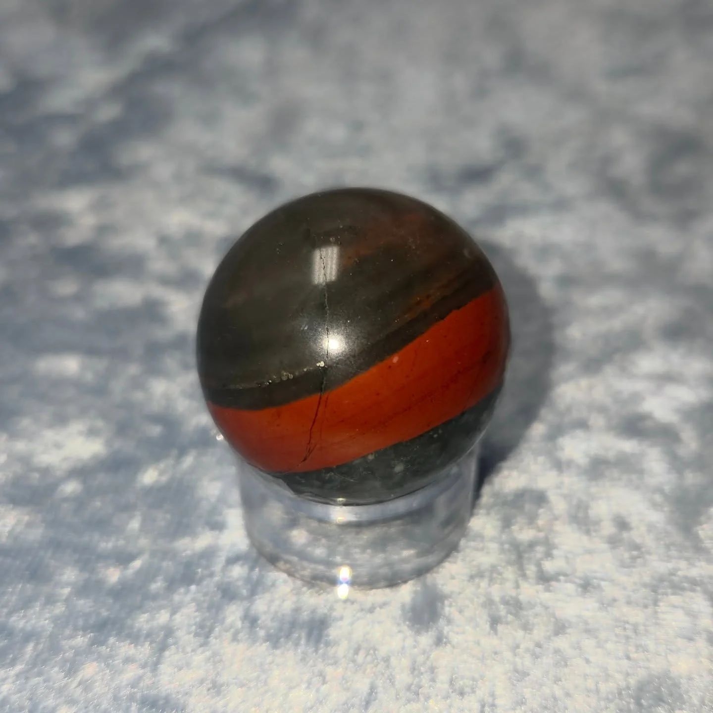 🩸𝐁𝐋𝐎𝐎𝐃𝐒𝐓𝐎𝐍𝐄 𝐒𝐏𝐇𝐄𝐑𝐄🩸--$1️⃣0️⃣

𝗕𝗹𝗼𝗼𝗱𝘀𝘁𝗼𝗻𝗲 can be an effective tool in purifying your auric field as well as lending courage and emotional support during difficult times. 💪 It can assist one in remembering to follow one's h