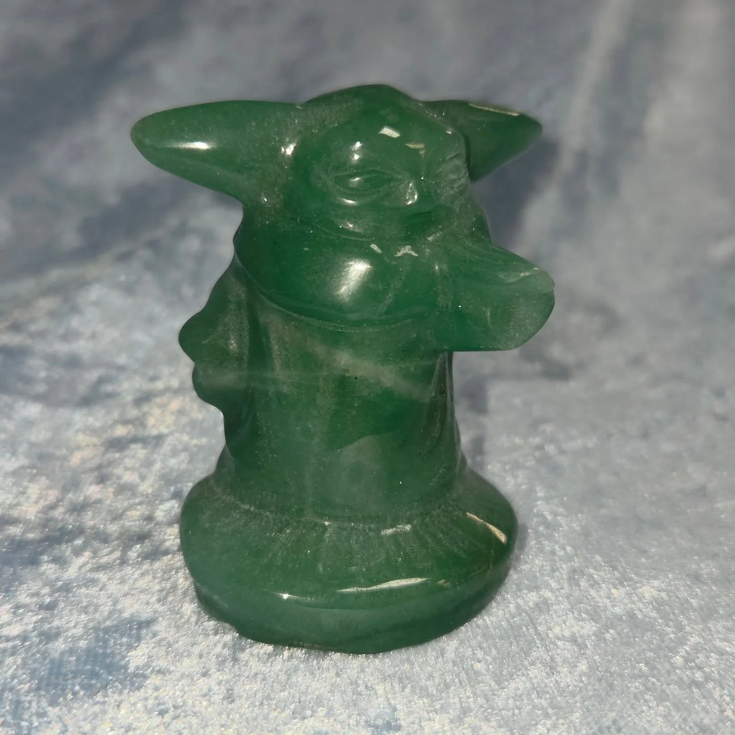 🌿𝐆𝐑𝐄𝐄𝐍 𝐀𝐕𝐄𝐍𝐓𝐔𝐑𝐈𝐍𝐄 𝐁𝐀𝐁𝐘 𝐀𝐋𝐈𝐄𝐍🌿--$4️⃣0️⃣

𝗚𝗿𝗲𝗲𝗻 𝗔𝘃𝗲𝗻𝘁𝘂𝗿𝗶𝗻𝗲 is a very positive stone. It aids in emotional recovery and promotes living your best life.✌ It helps to dissipate stress, irritation, and negativity. G