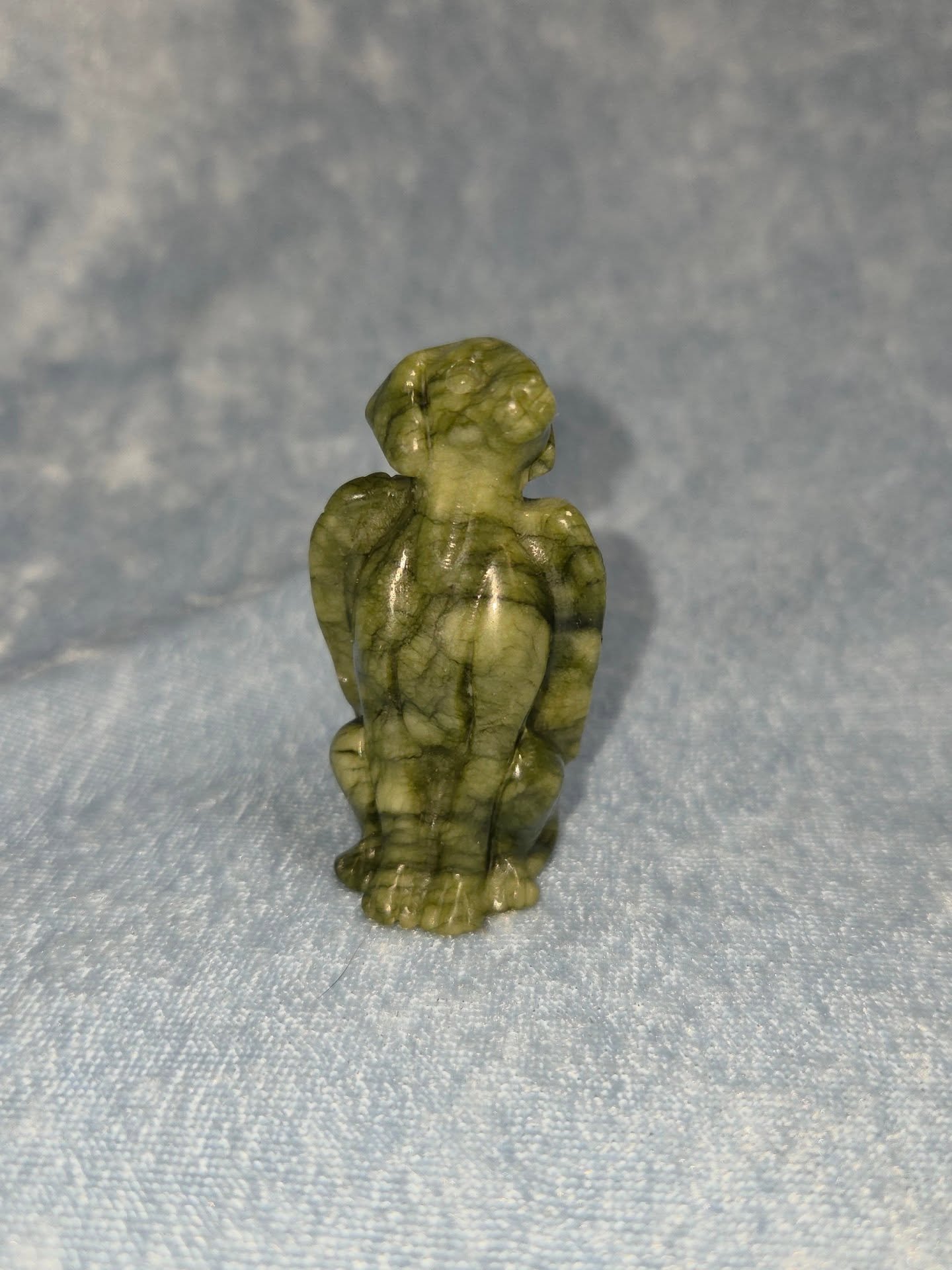 🐍𝐒𝐄𝐑𝐏𝐄𝐍𝐓𝐈𝐍𝐄 𝐀𝐍𝐆𝐄𝐋 𝐃𝐎𝐆🐍--$2️⃣5️⃣

𝗦𝗲𝗿𝗽𝗲𝗻𝘁𝗶𝗻𝗲 is excellent for trance work, rituals, and Shamanistic works. It aids meditation 🧘&zwj;♀️ and balances your emotions and mental thinking.  Serpentine helps you understand the 