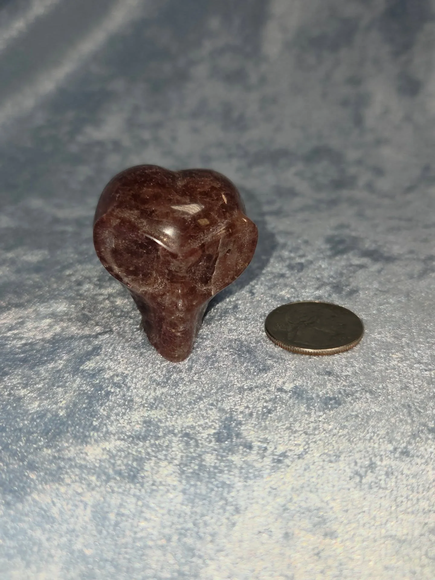 🍓𝐒𝐓𝐑𝐀𝐖𝐁𝐄𝐑𝐑𝐘 𝐐𝐔𝐀𝐑𝐓𝐙 𝐀𝐋𝐈𝐄𝐍🍓--$4️⃣0️⃣

𝗦𝘁𝗿𝗮𝘄𝗯𝗲𝗿𝗿𝘆 𝗤𝘂𝗮𝗿𝘁𝘇 is a stone of self love and understanding. ❤ This stone promotes living consciously and joyfully in the moment, and seeing humor in all situations. This is a