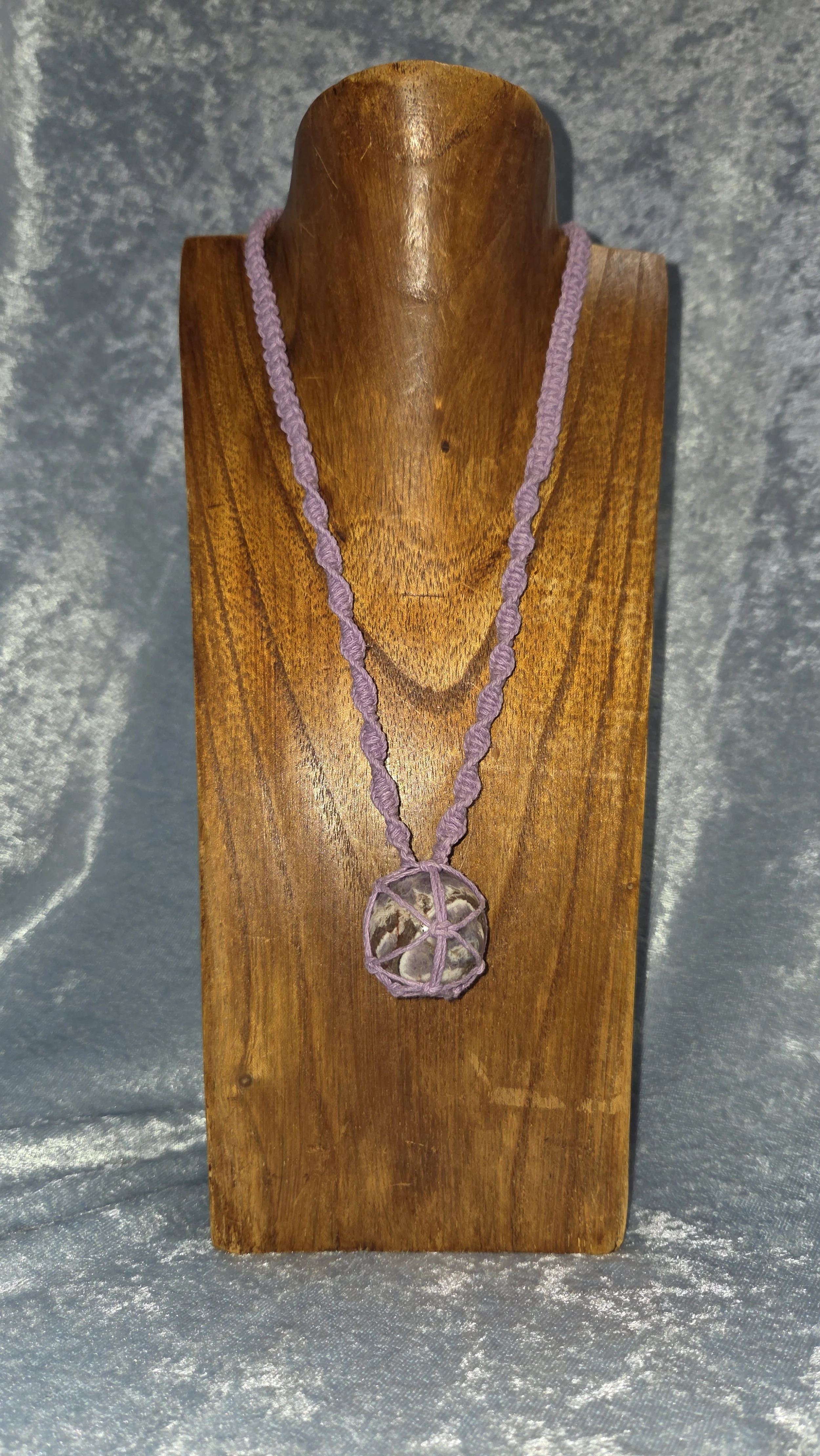 Amethyst Hemp Necklace