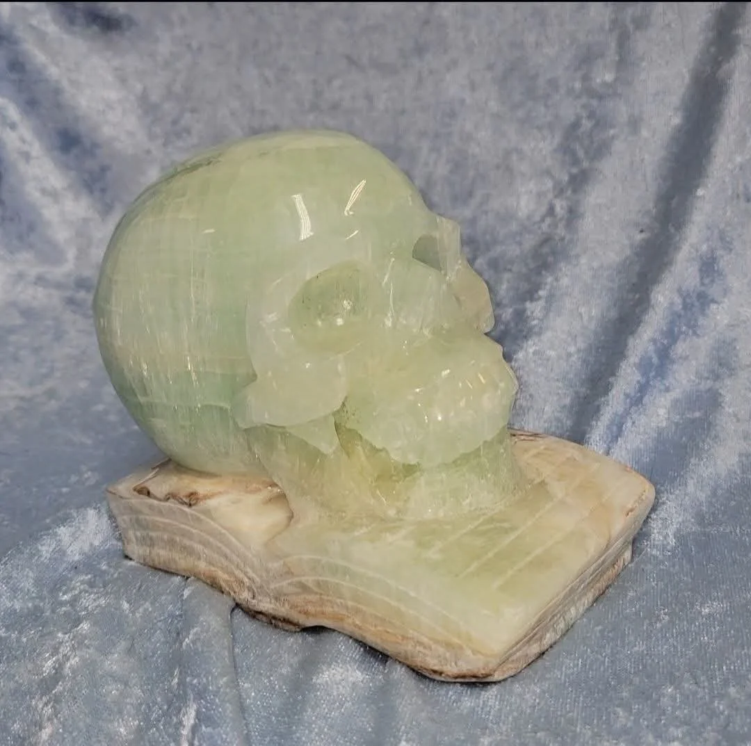 Caribbean Blue Calcite