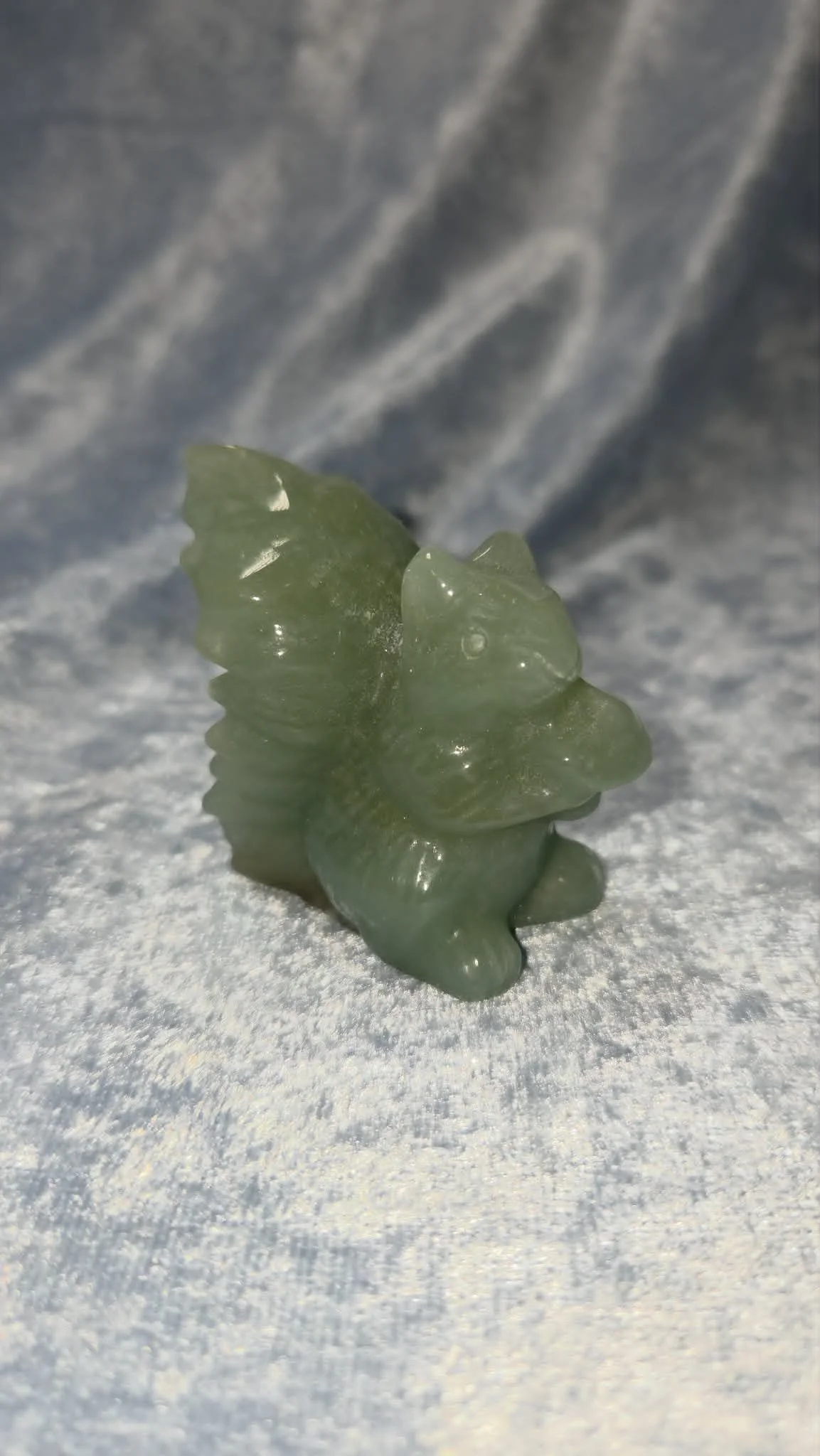 Green Aventurine Squirrel