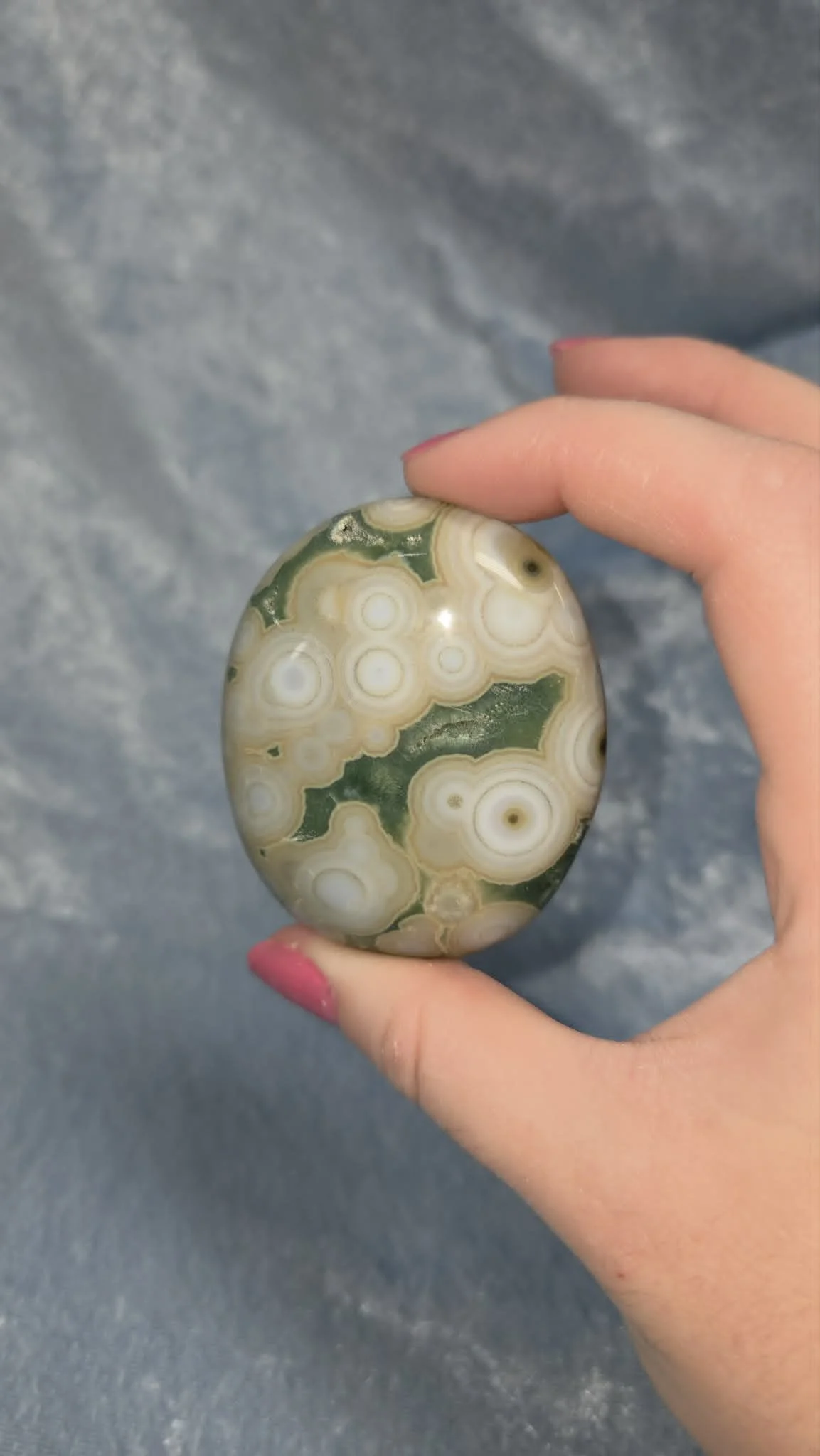Ocean Jasper Palmstone
