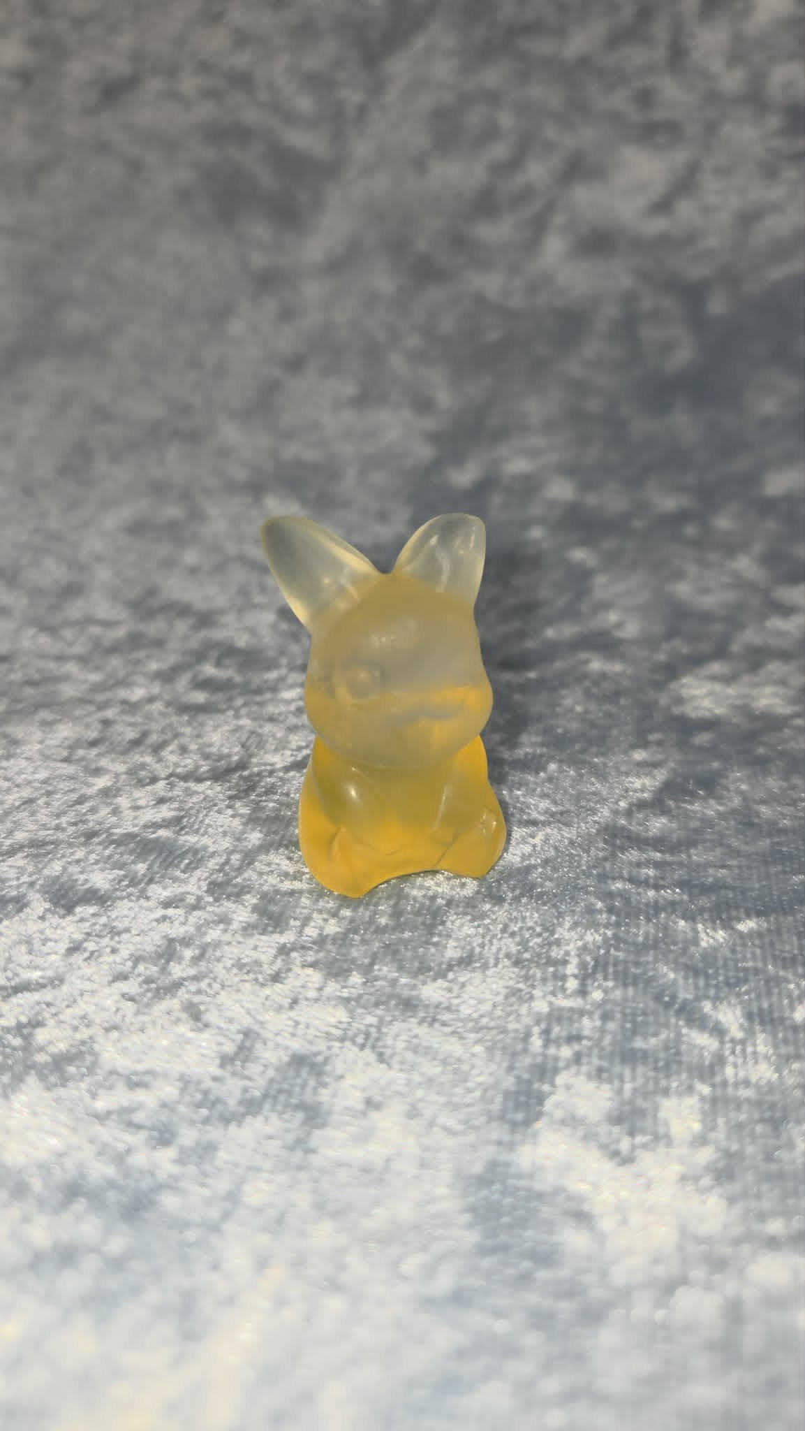 Yellow Fluorite Pika