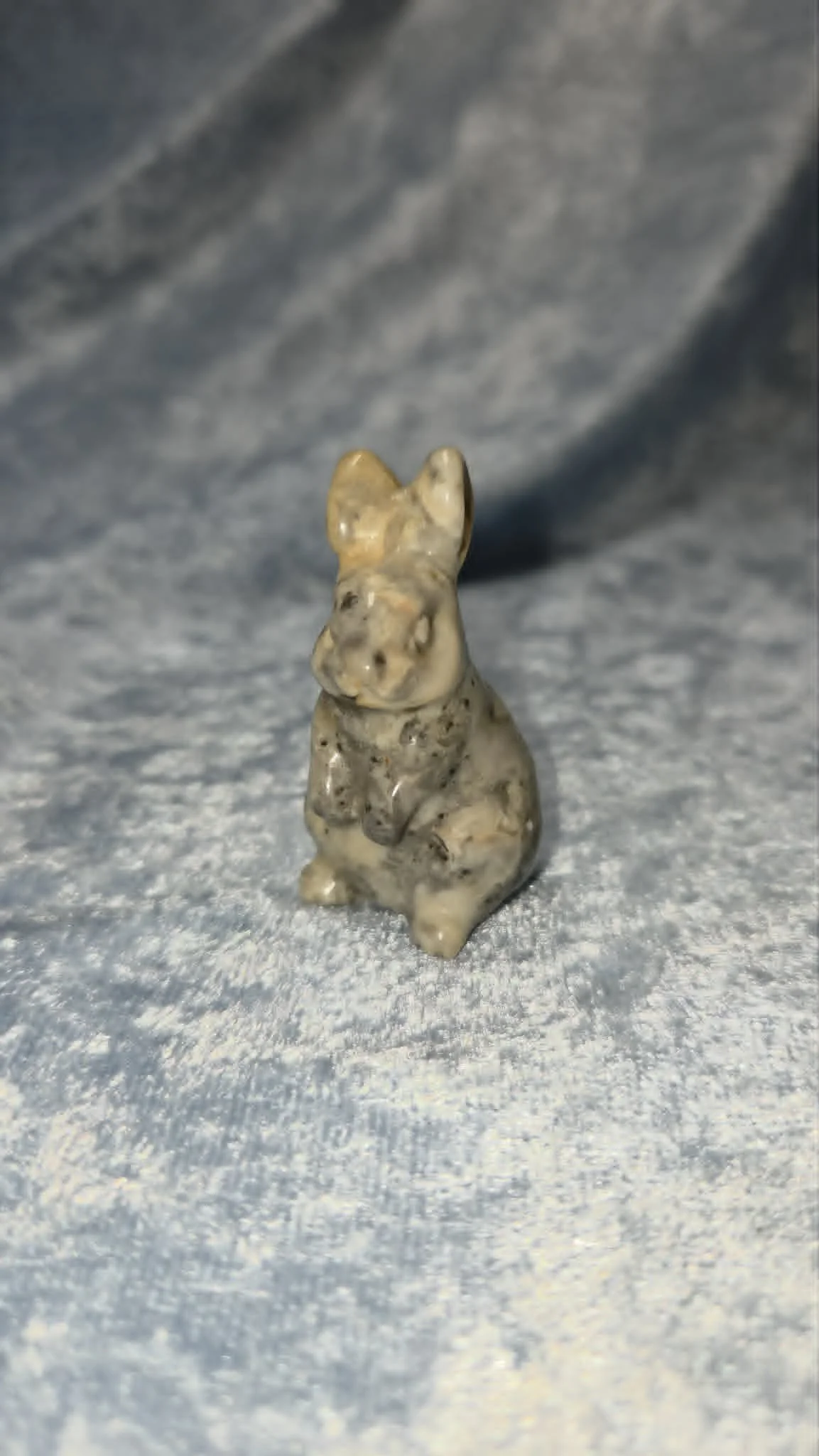 Crazy Lace Agate Rabbit