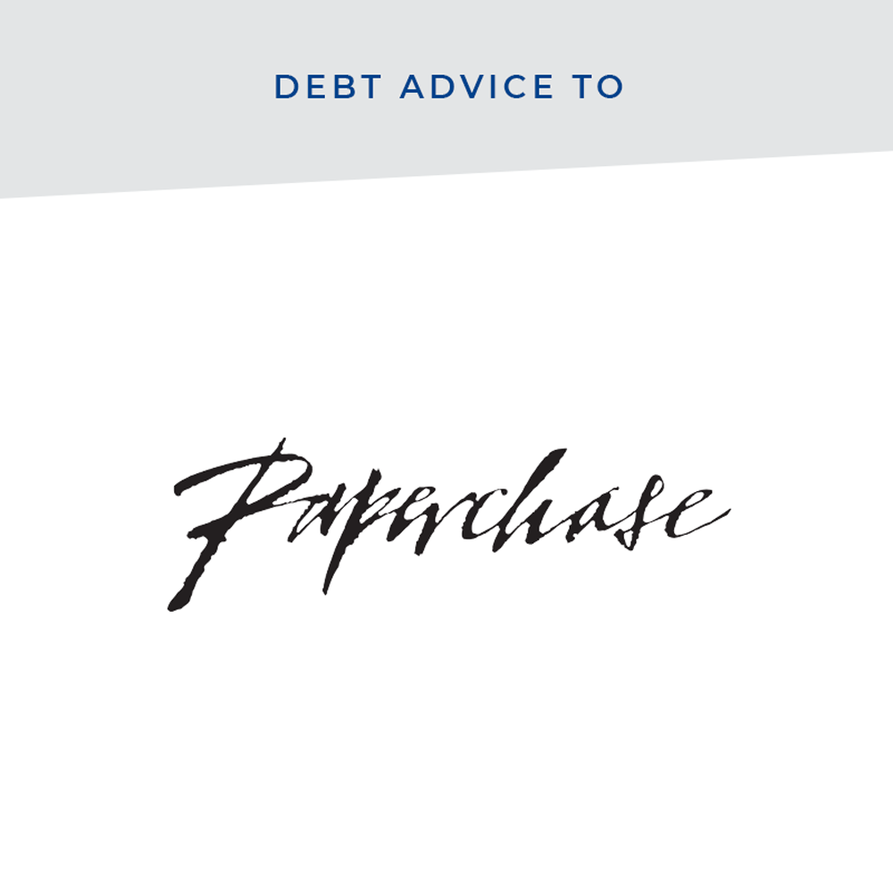 Debt Advice to Paperchase