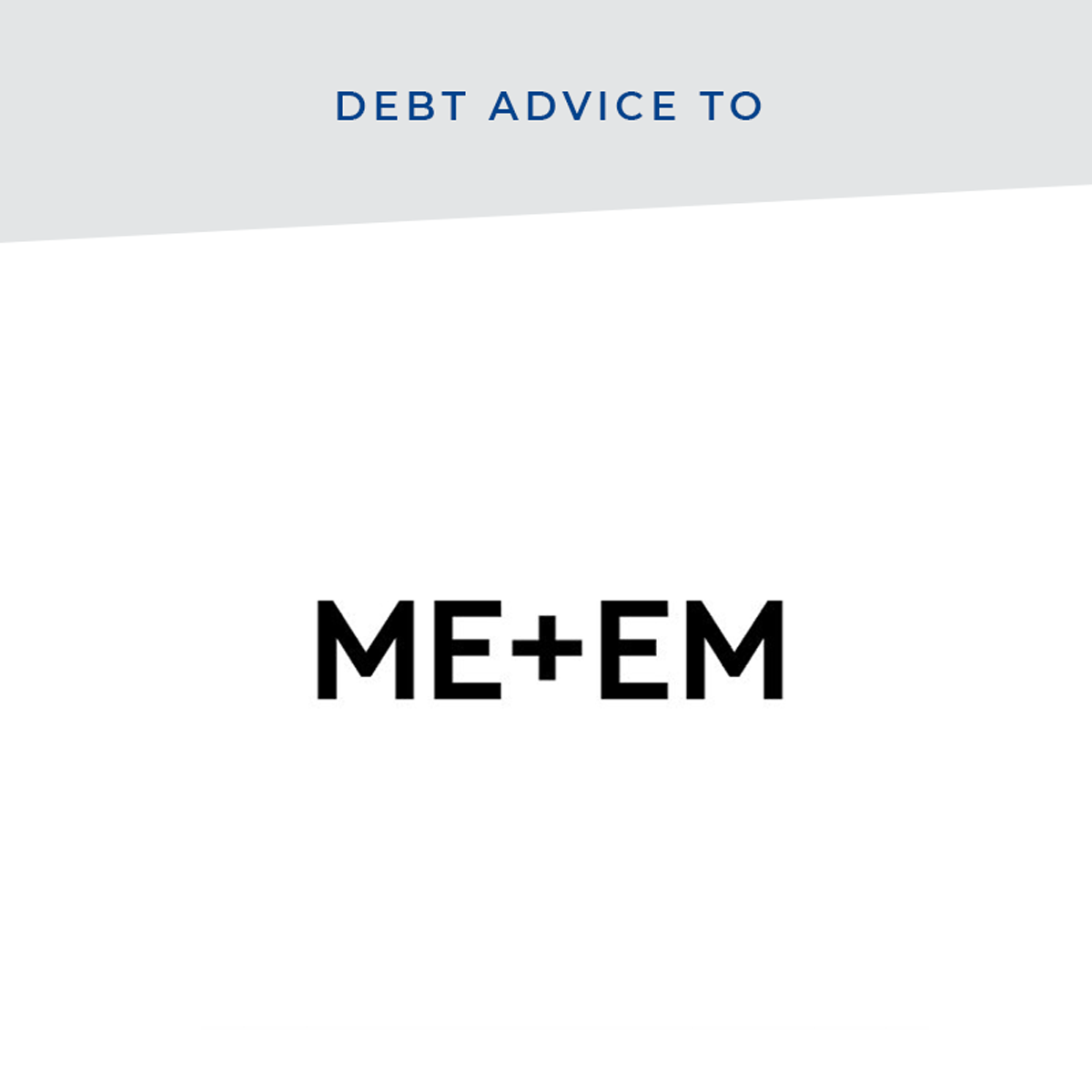 Debt Advice to Me and Em