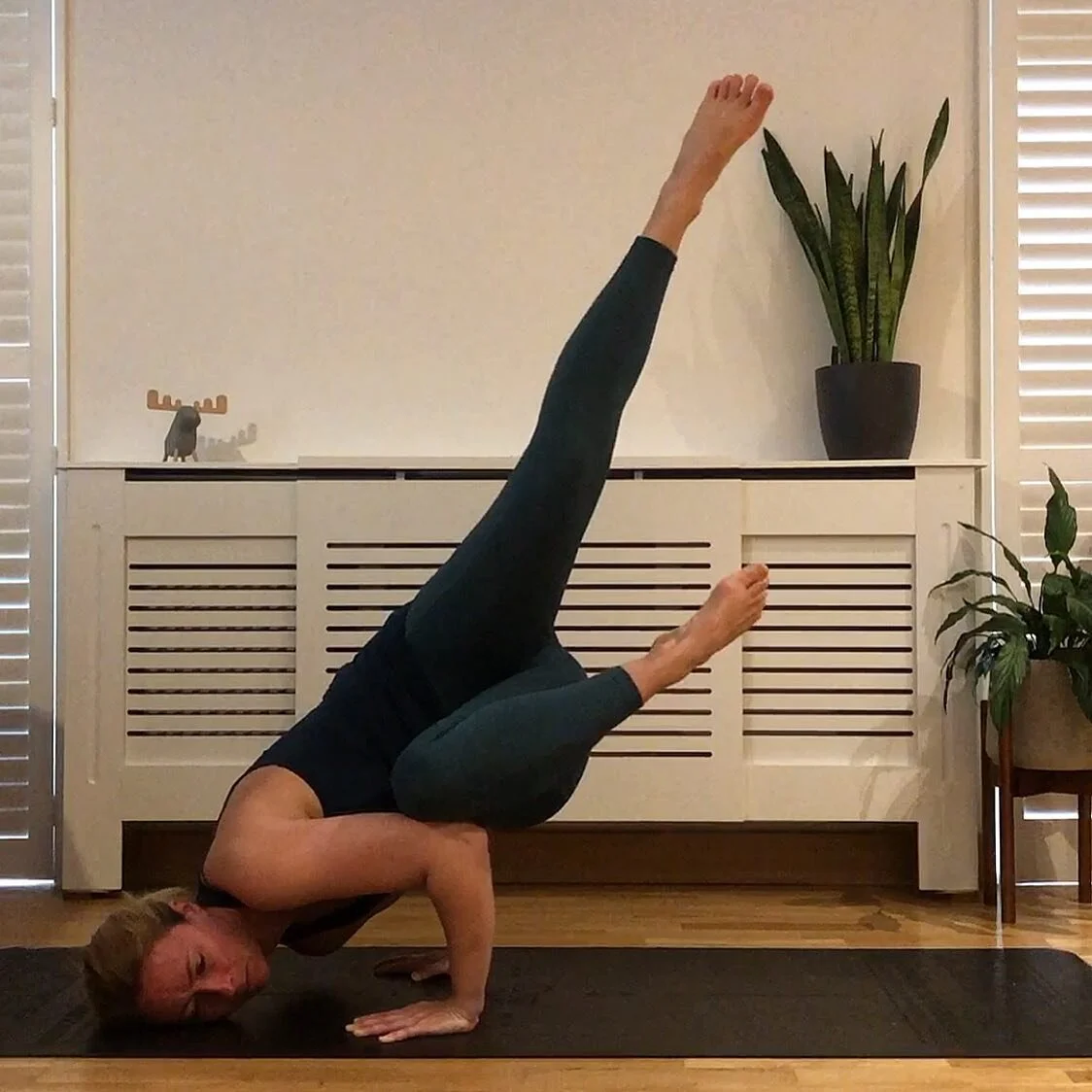 Fallen Angel - Devaduuta Panna Asana
-
An attempt anyway.... still working towards a vertical stack but I&rsquo;m having fun trying
-
This is the last from my weekend arm balance practice I wanted to share with you, it&rsquo;s important to note that 