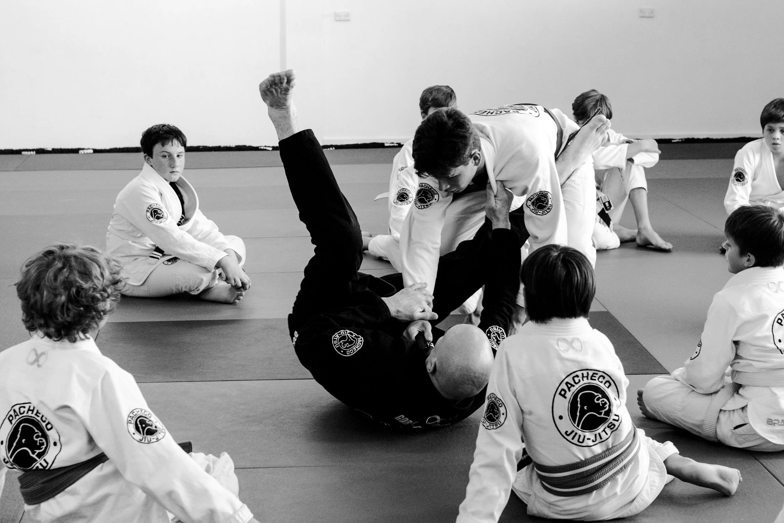Junior Brazilian Jiu-Jitsu training at Pacheco Jiu-Jitsu Avalon