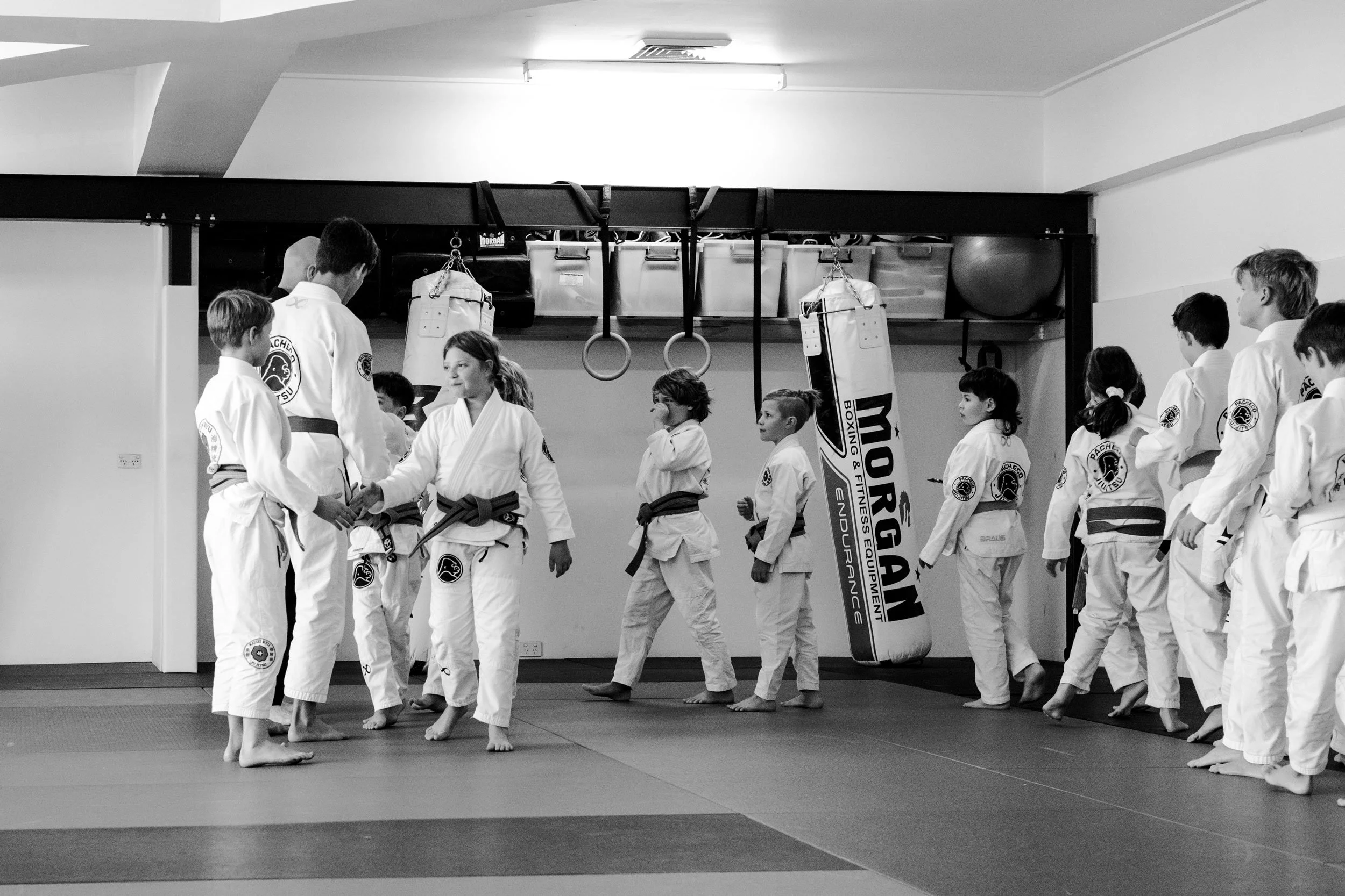Junior Brazilian Jiu-Jitsu training at Pacheco Jiu-Jitsu Avalon
