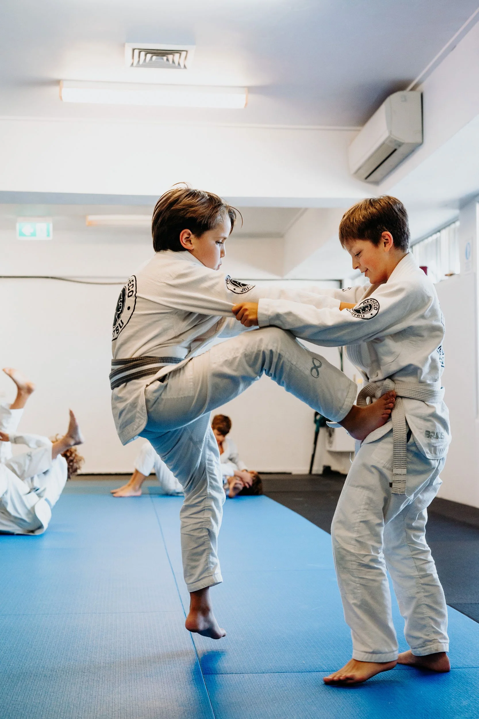 Junior Brazilian Jiu-Jitsu training at Pacheco Jiu-Jitsu Avalon