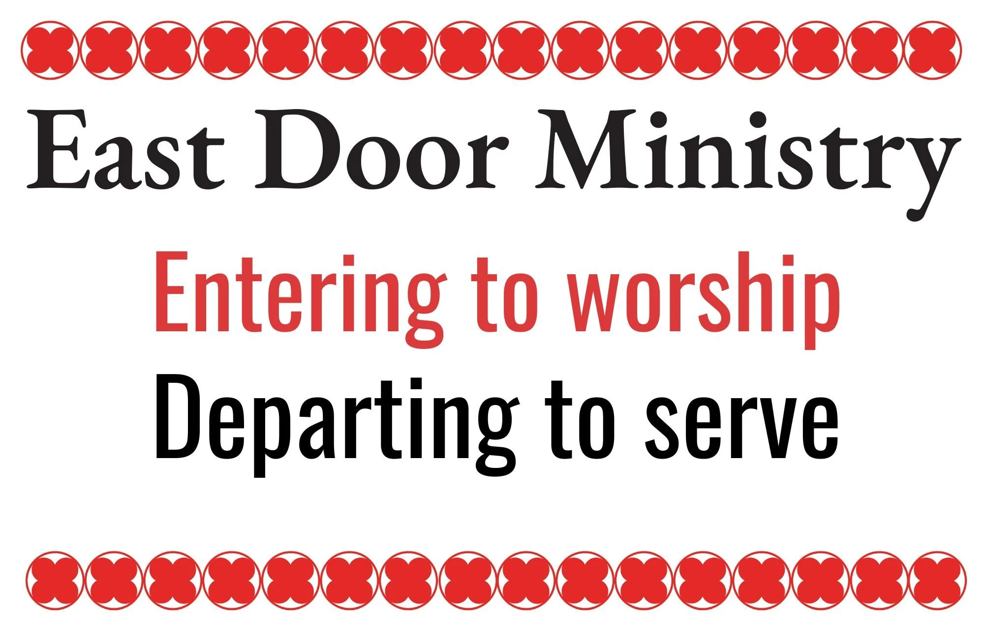 East Door February Meeting