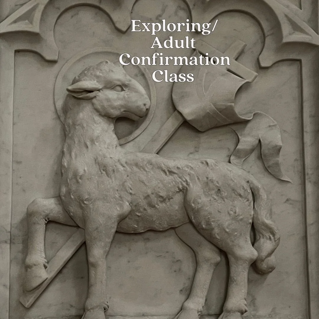 Adult ED/CONFIRMATION CLASS 