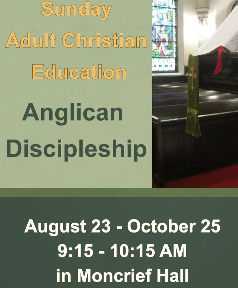 Sunday Adult Christian Education