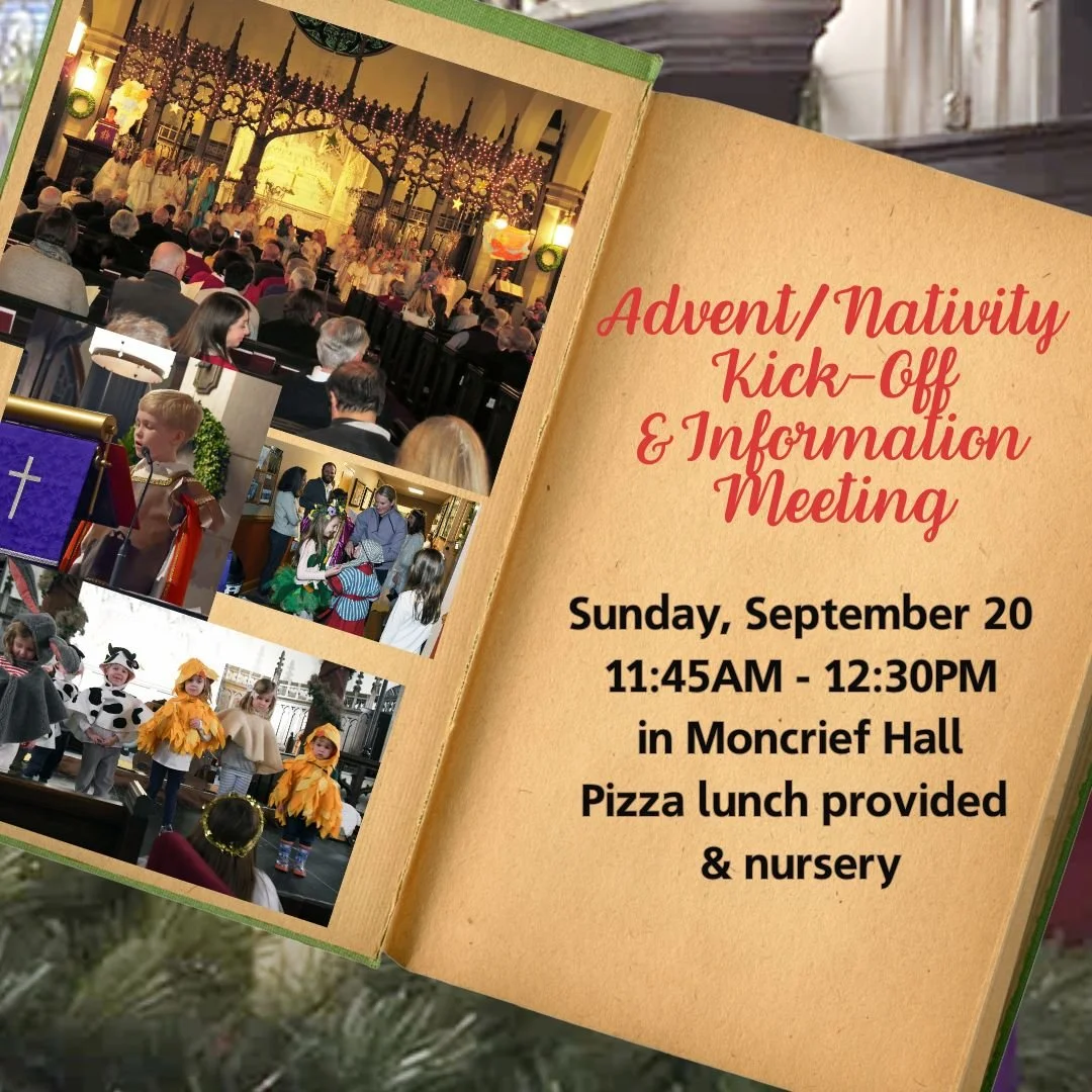 Advent\Nativity Pageant Information &amp; Kick-Off 