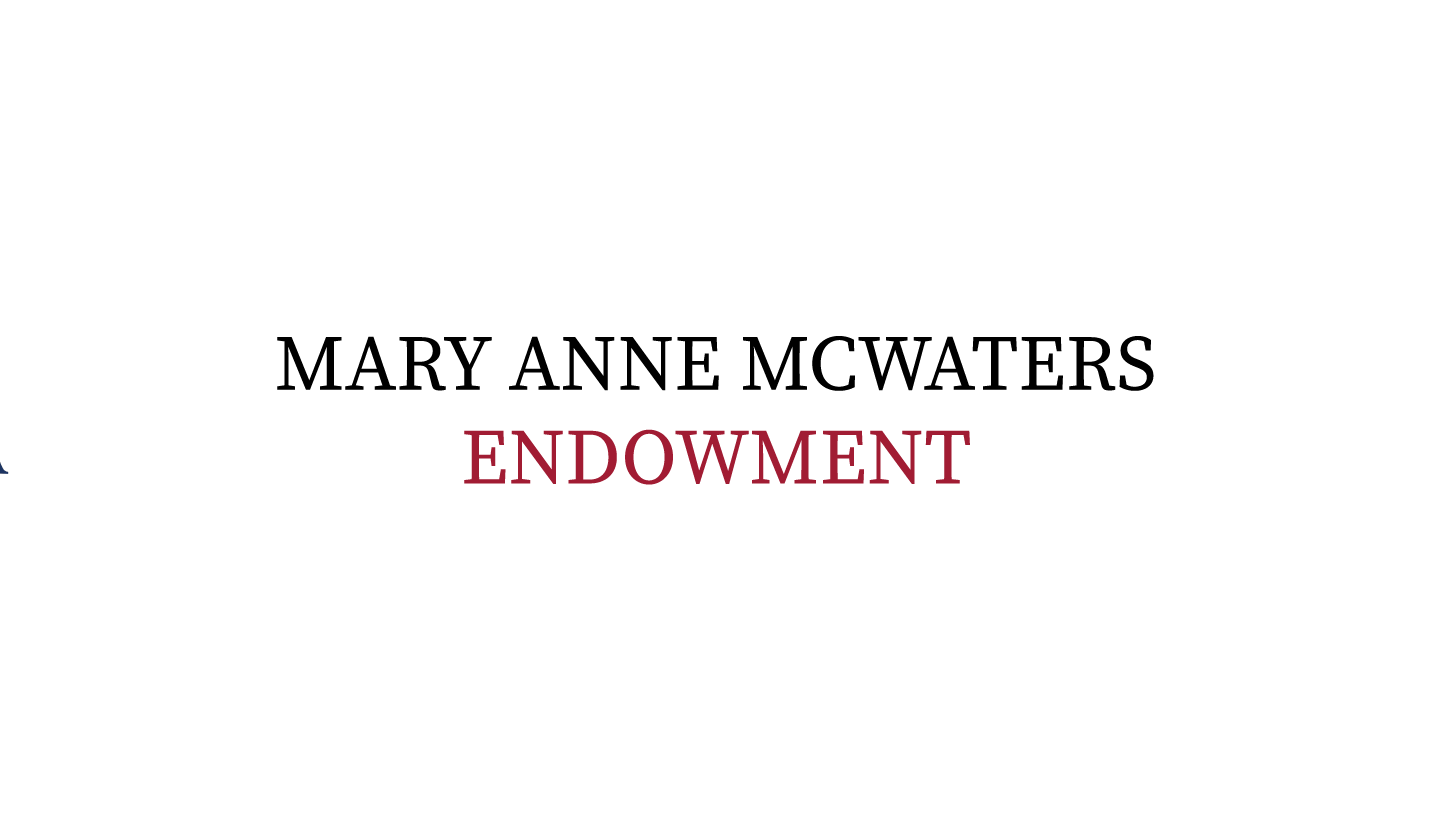 Text image with the words 'DARK MONEY' at the top, a blackout curtain in the background, a spotlight shining, and the word 'ENDOWMENT' at the bottom in red.