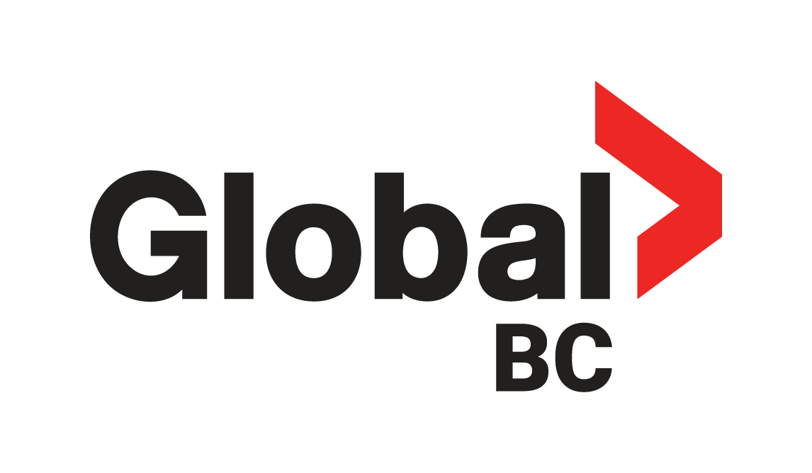 Global BC logo with black text and a red arrow symbol.
