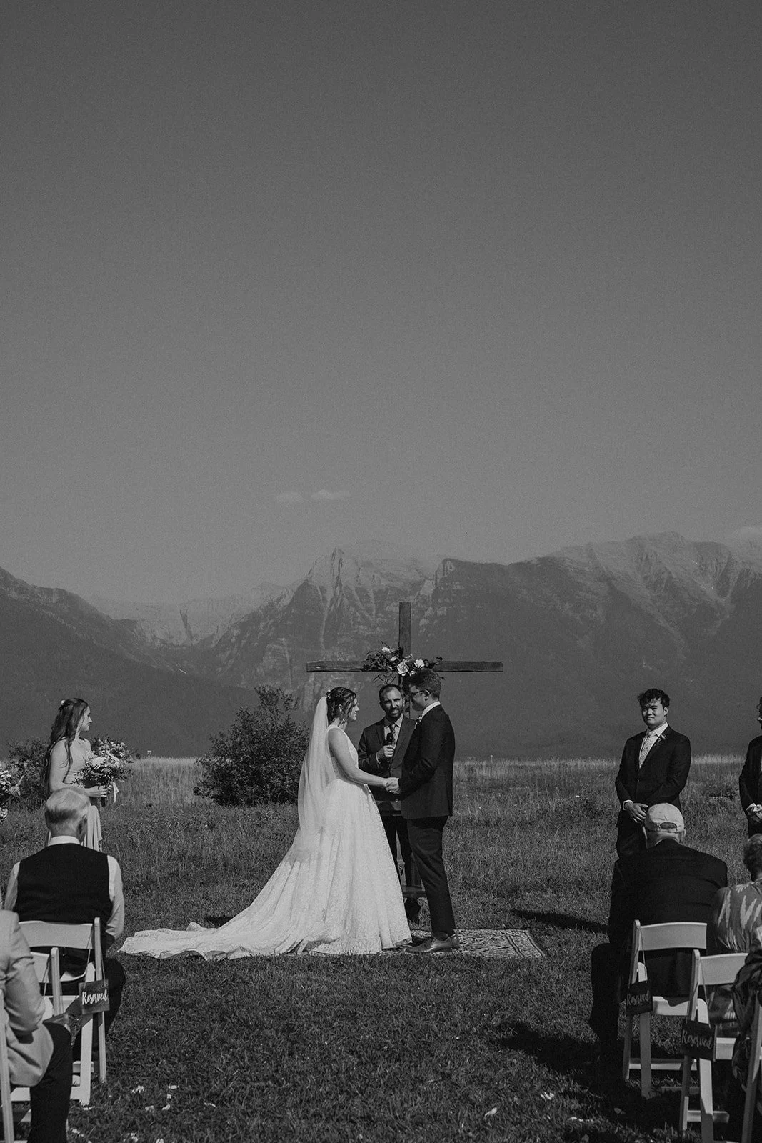 Montana wedding photographer, Missoula wedding, Rugged Horizons, ceremony