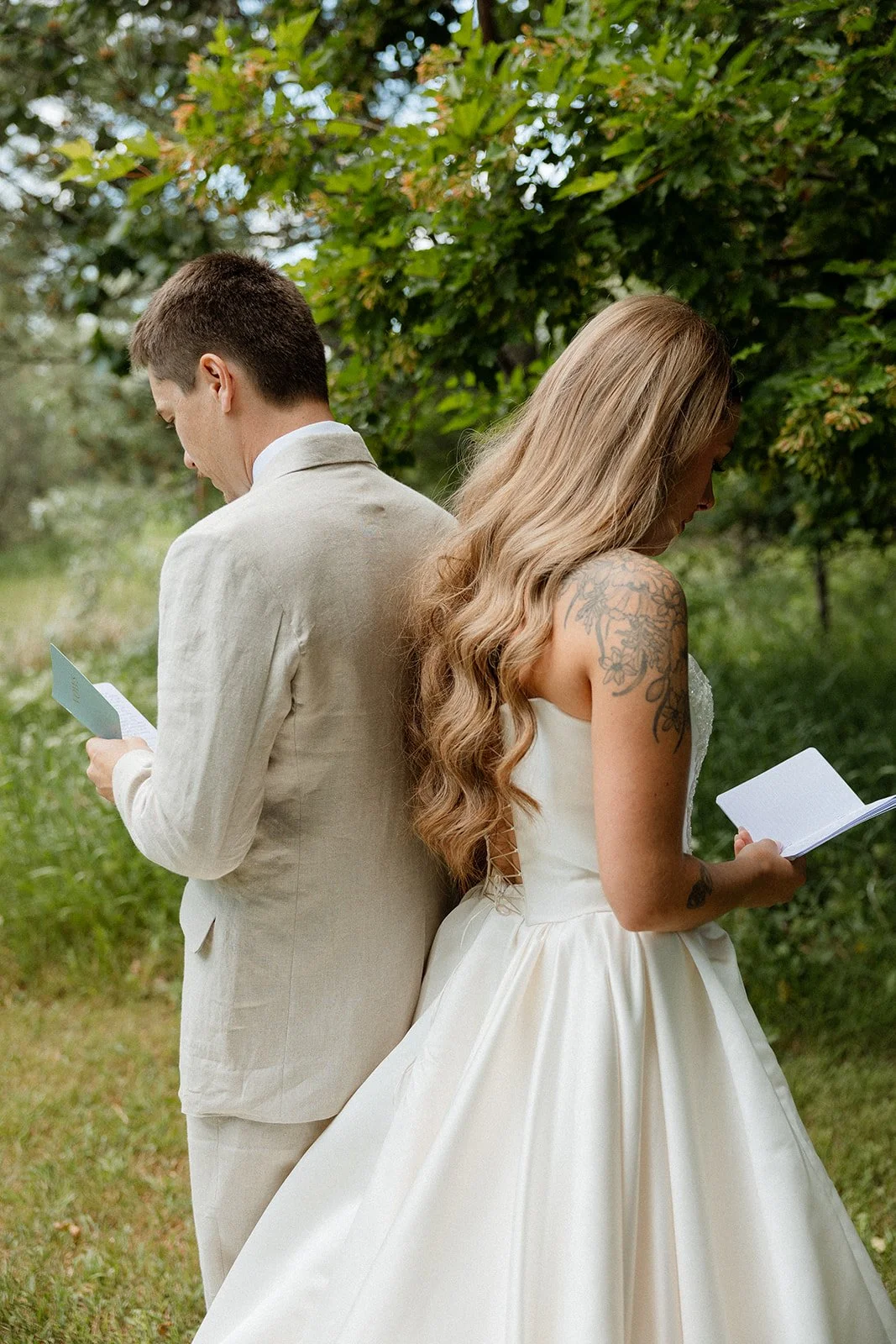 Montana wedding photographer, Helena wedding, Shades of Green, private vows