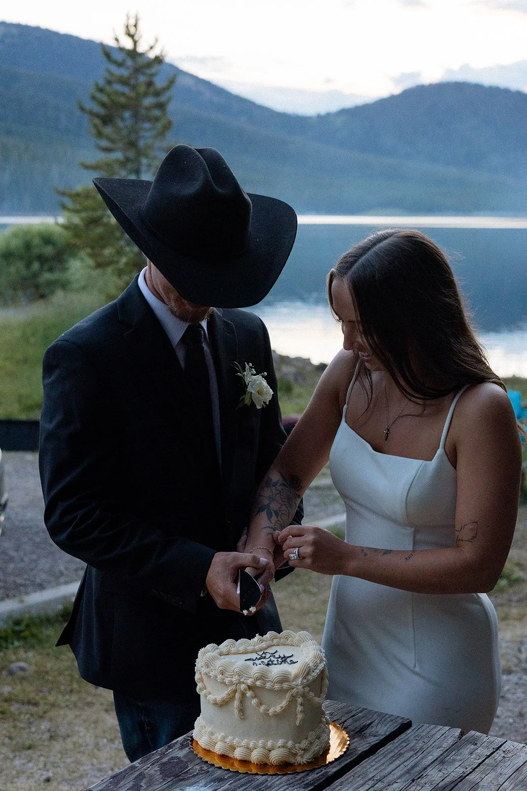Montana wedding photographer, Bozeman wedding, elopement, Hyalite Reservoir