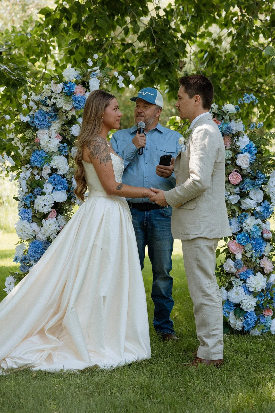 Montana wedding photographer, Helena wedding, Shades of Green, ceremony