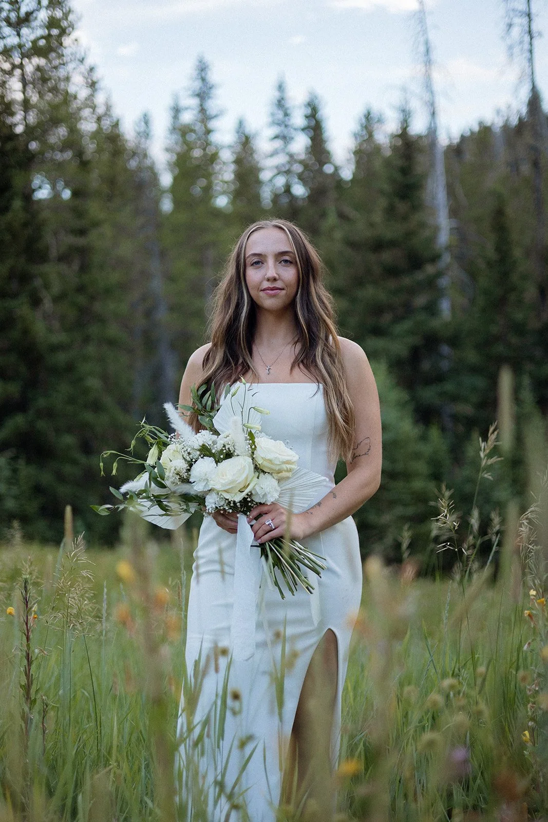 Montana wedding photographer, Bozeman wedding, elopement, Hyalite Reservoir, bride