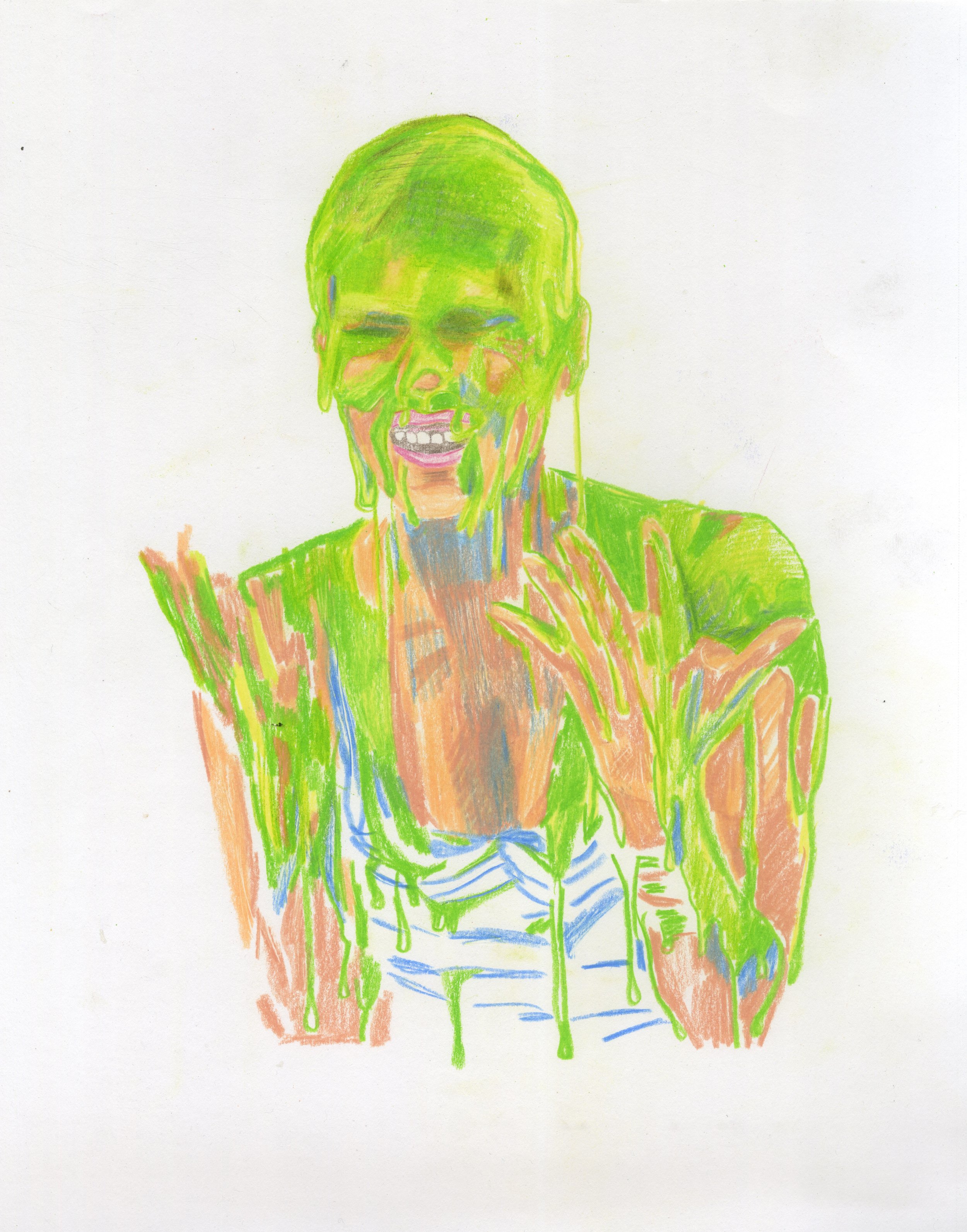 Alba
-Colored pencil on paper