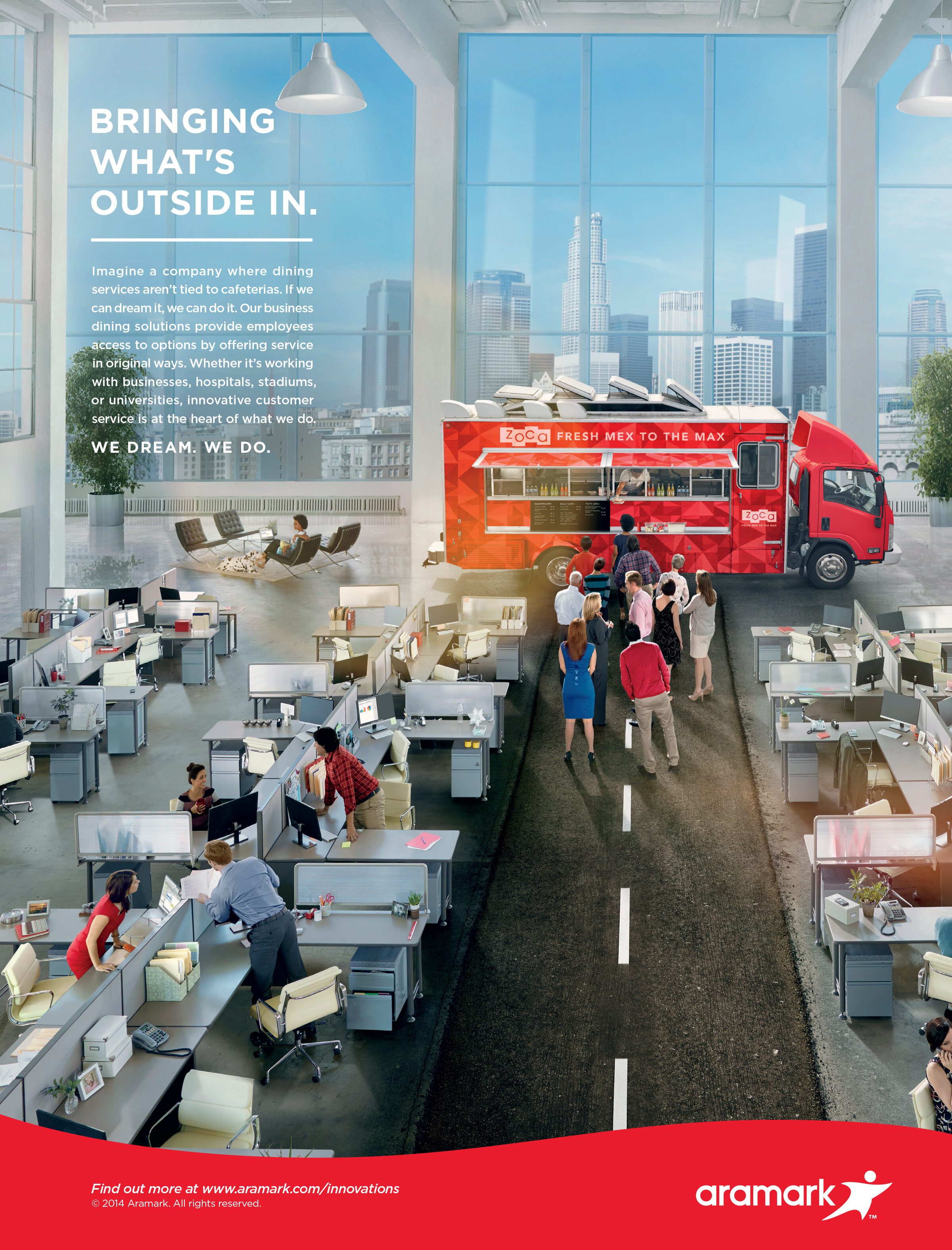 Aramark - Photog: Michael Nager
