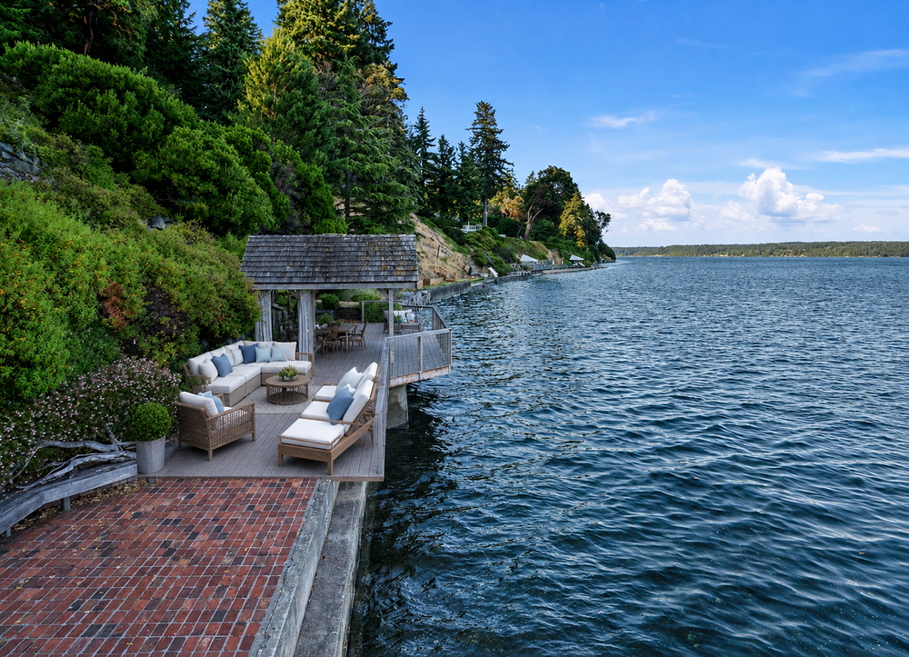 Key Peninsula North waterfront home