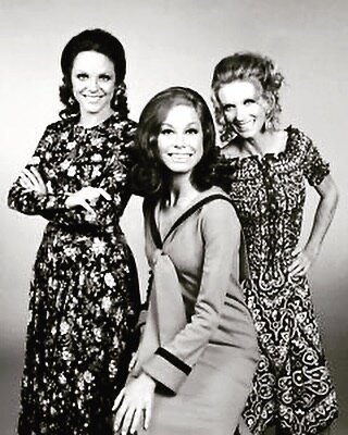 Three Graces. Reunited now maybe. Three women who made me long to be a woman. Glorious women. 
Thank You Cloris Leachman. Goddess Bless You.
