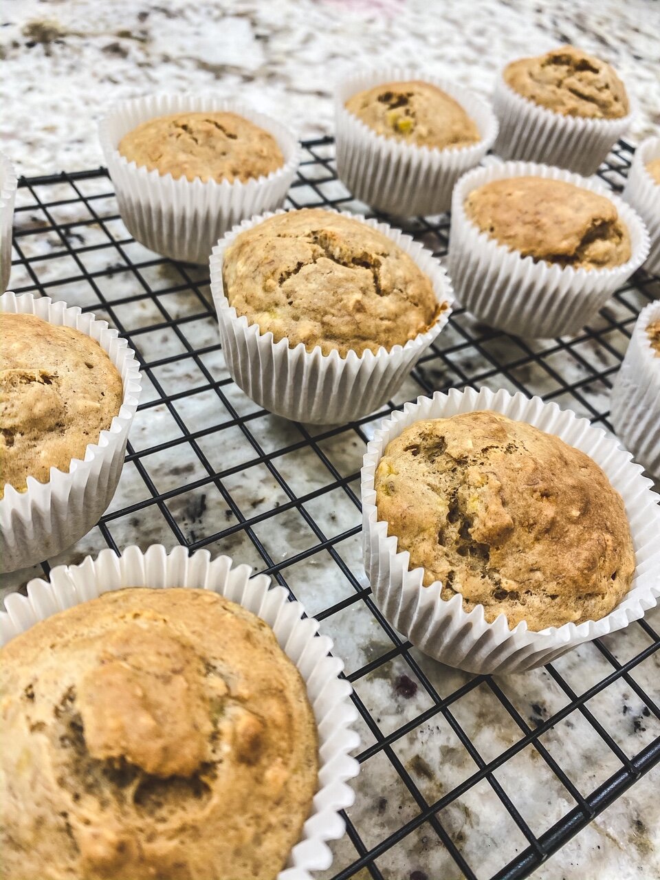 Banana Oat Muffins (Vegan)