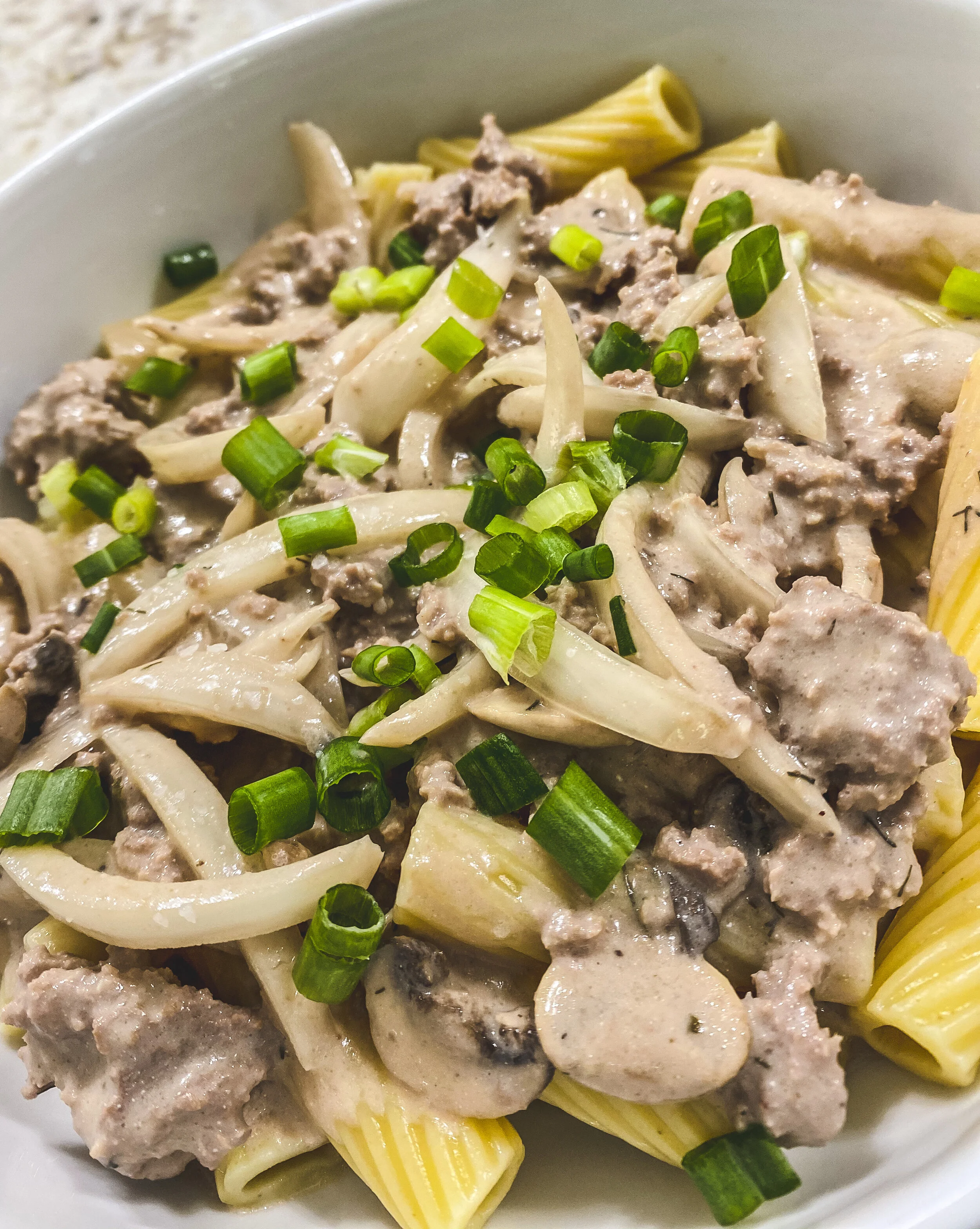 Slow Cooker Beef Stroganoff
