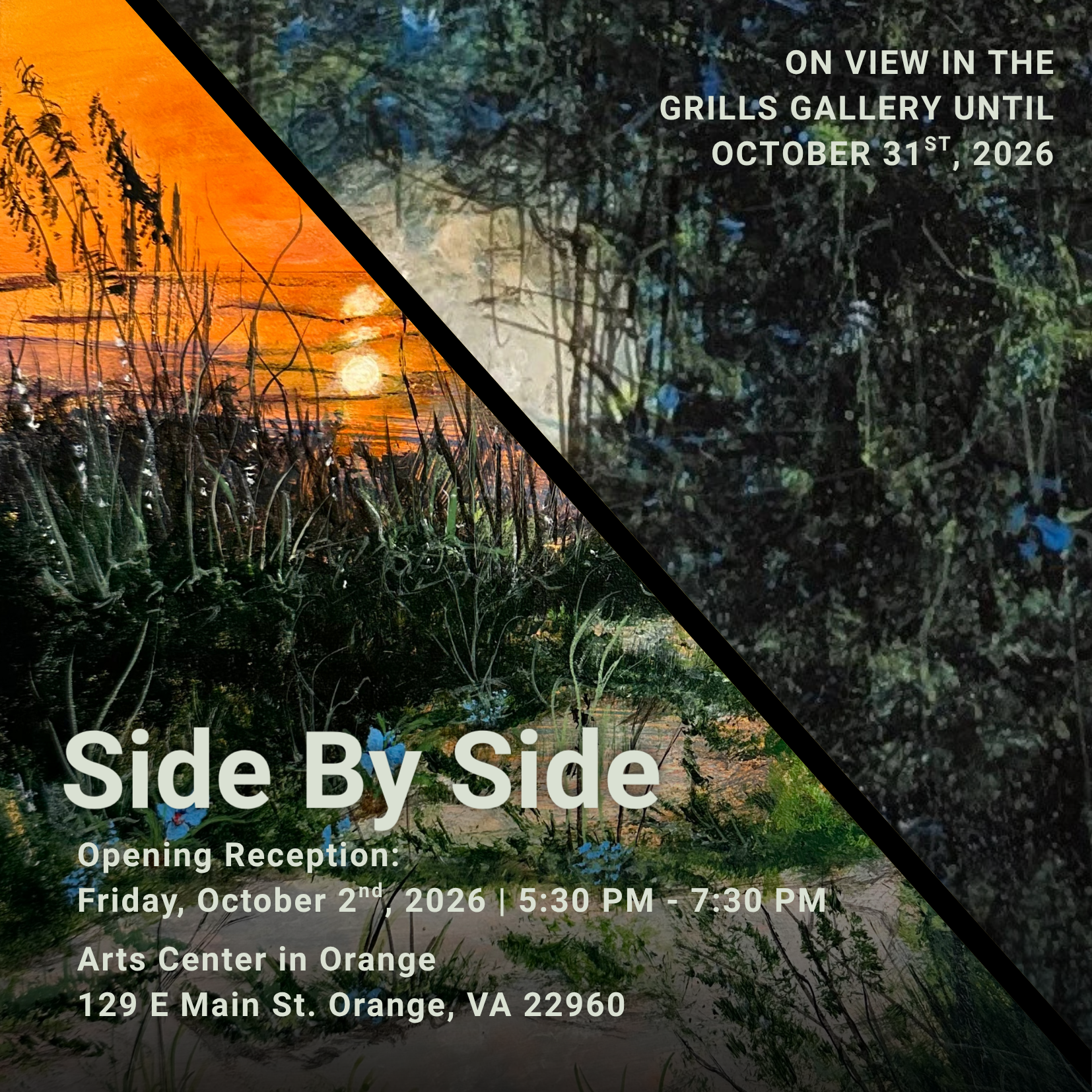 Opening Reception: Side by Side By Del Compton &amp; Lou Messa