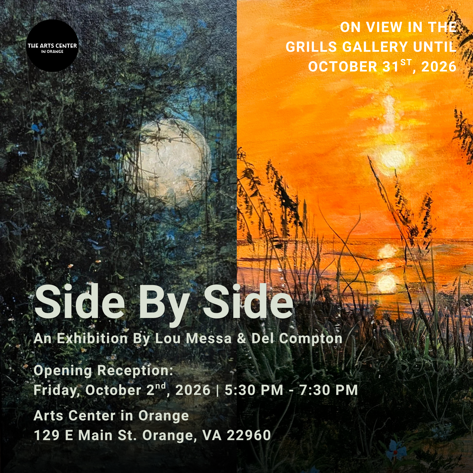 Side by Side: An Exhibition by Lou Messa & Del Compton