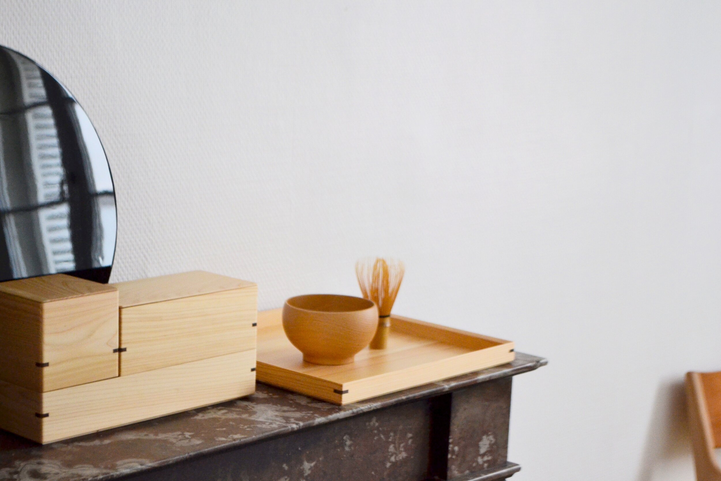 Hako collection - hinoki boxes crafted by Toyooka Craft &amp; designed by Flavien Delbergue for Atelier Takumi (copie) (copie)