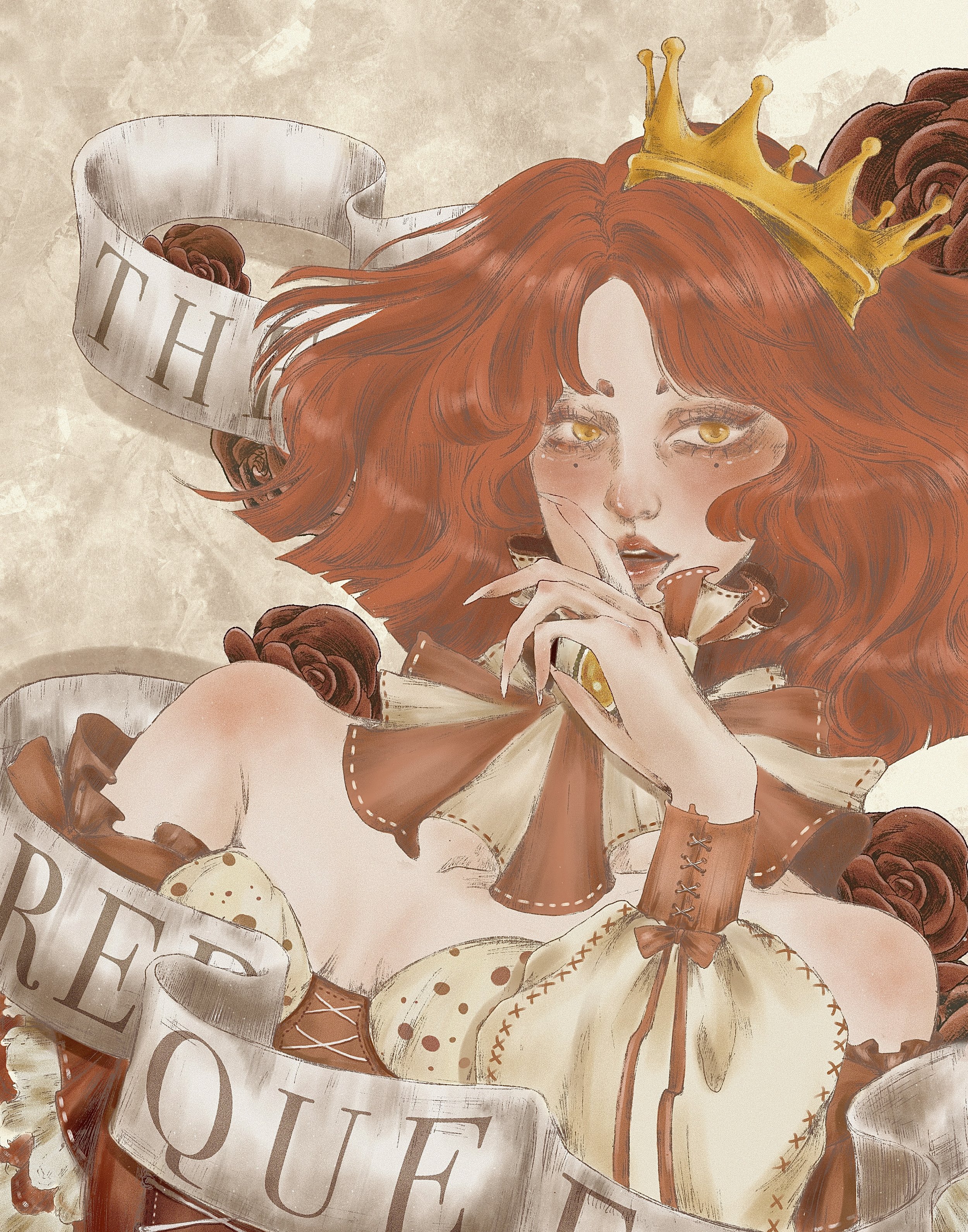 Queen of Hearts
11x14
procreate