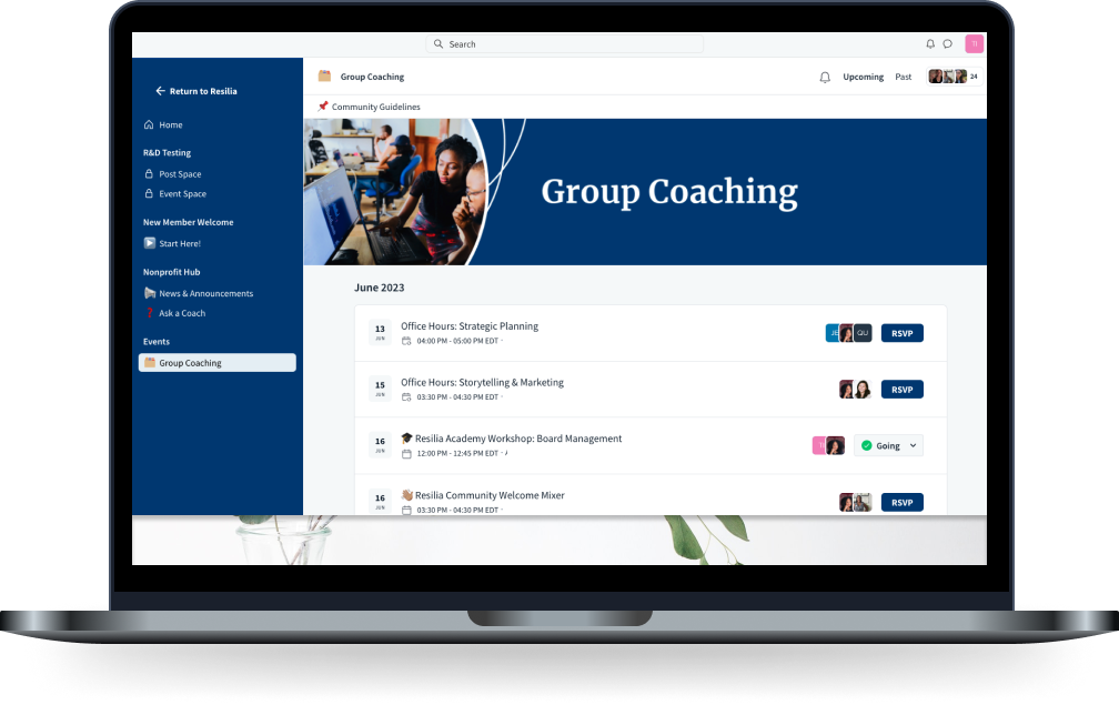 Group Coaching Software
