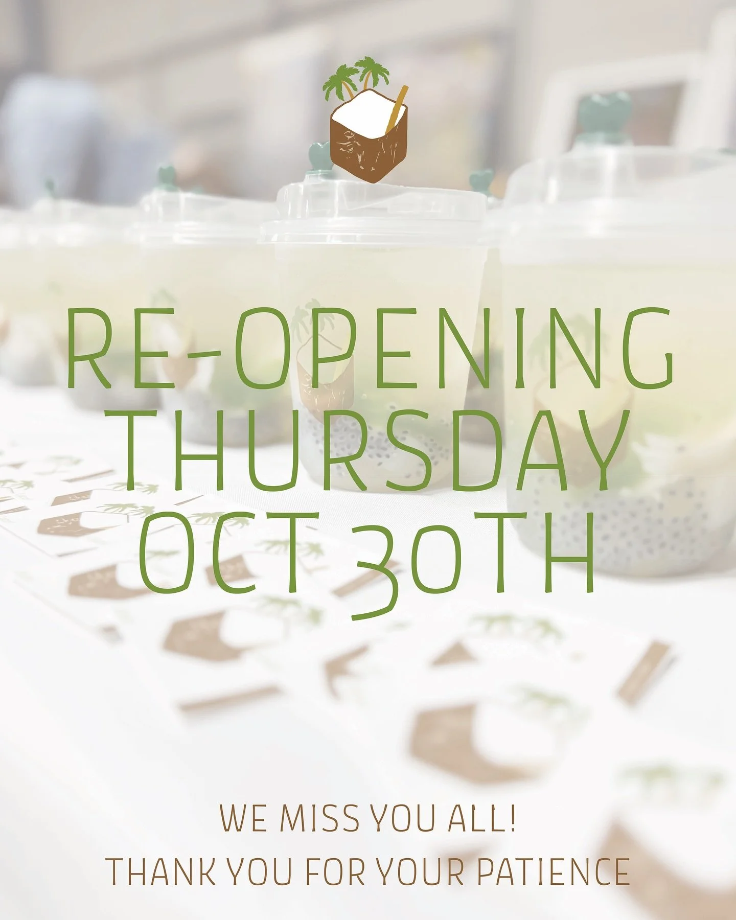 We truly appreciate your patience, and we&rsquo;ve missed you as well! We&rsquo;re delighted to be back!